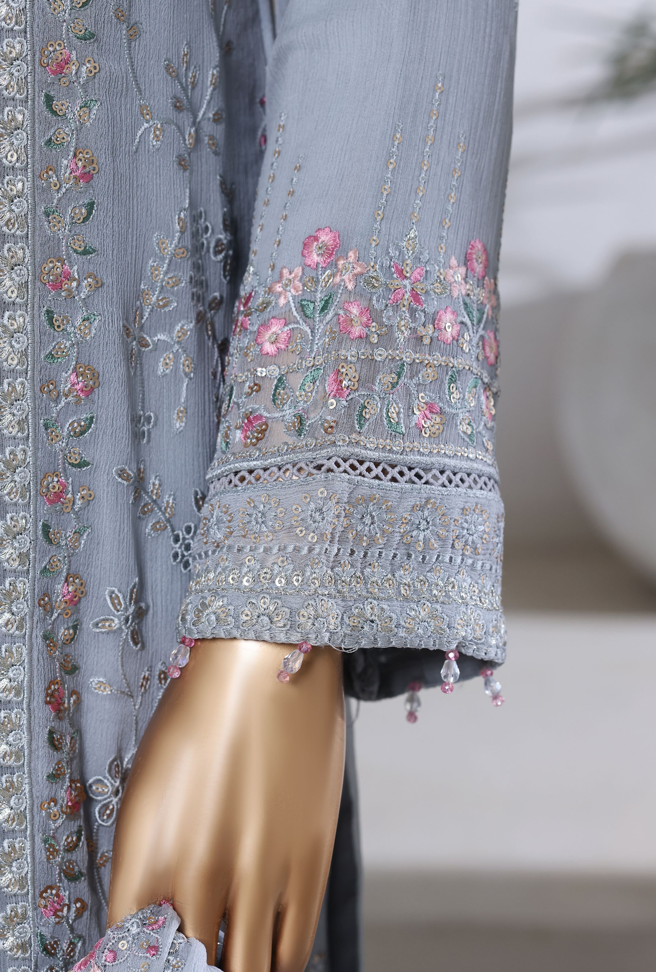 SADABAHAR Luxury Chiffon Afsanay Vol 15 3Piece Collection 2025 SAFC -1010