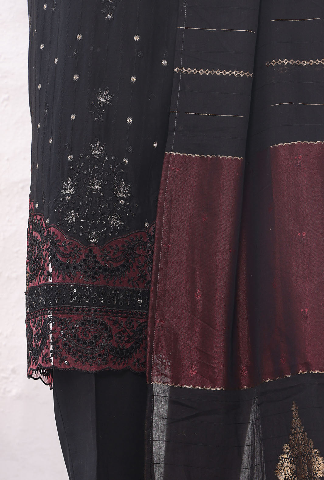 Turkish Jacquard By HZ Textiles Embroidered Jacquard Suit Unstitched 3 Piece 2025 TJE- 1093