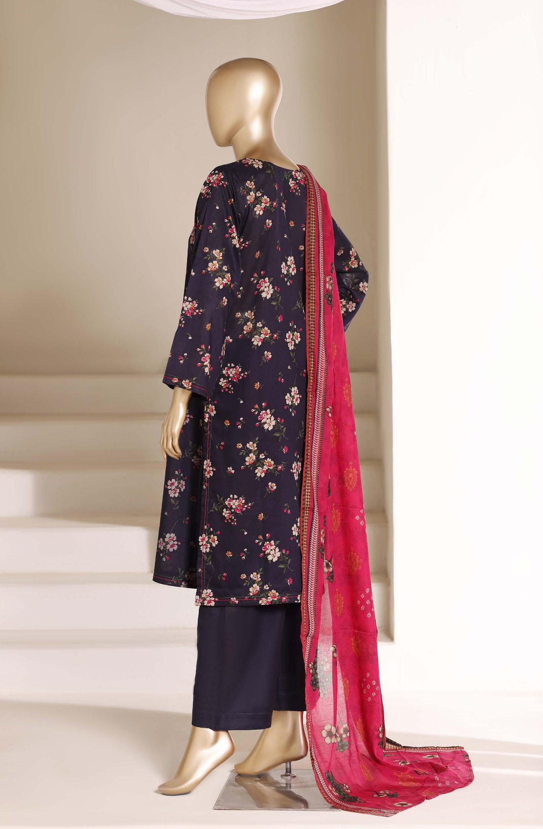 Sadabahar Printed Lawn 3Piece Stitched Vol-05 COLLECTION 2026 D#09