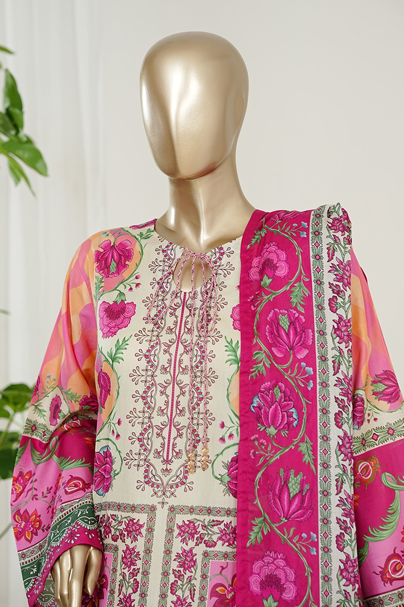 BIN SAEED Luxury Lawn Printed 3pcs Stitched Vol-18 3Piece Stitched COLLECTION 2026 D-#60