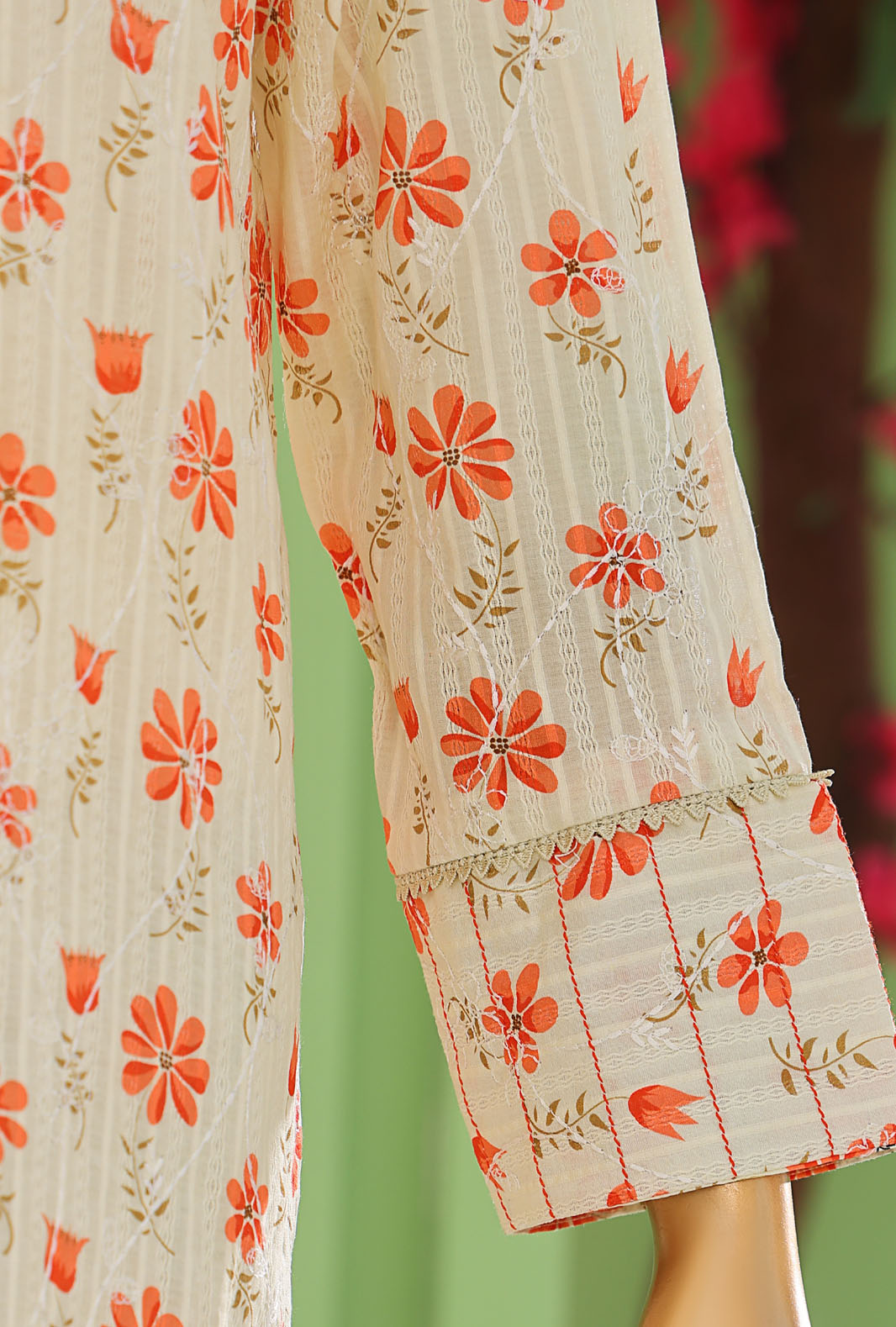 Dhagakari By HZ Textiles Embroidered Cotton Suit Unstitched 3 Piece Collection DEC-103