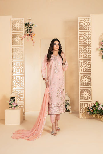 TAABIR BY TAWAKKAL LUXURY FESTIVAL 3PIECE STITCHED COLLECTION 2026 D#04
