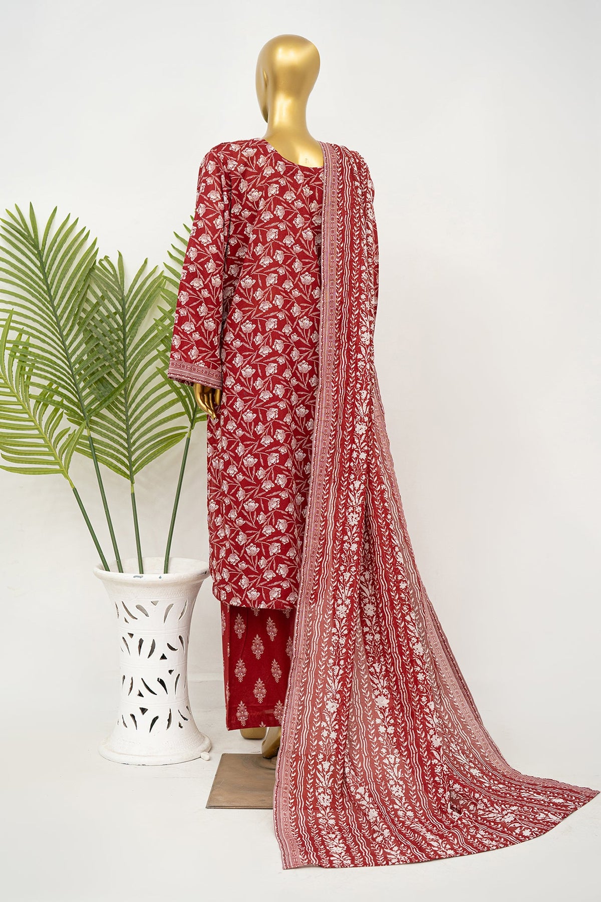 BIN SAEED Luxury Lawn Printed 3pcs Stitched Vol-30 3Piece Stitched COLLECTION 2026 D#-133