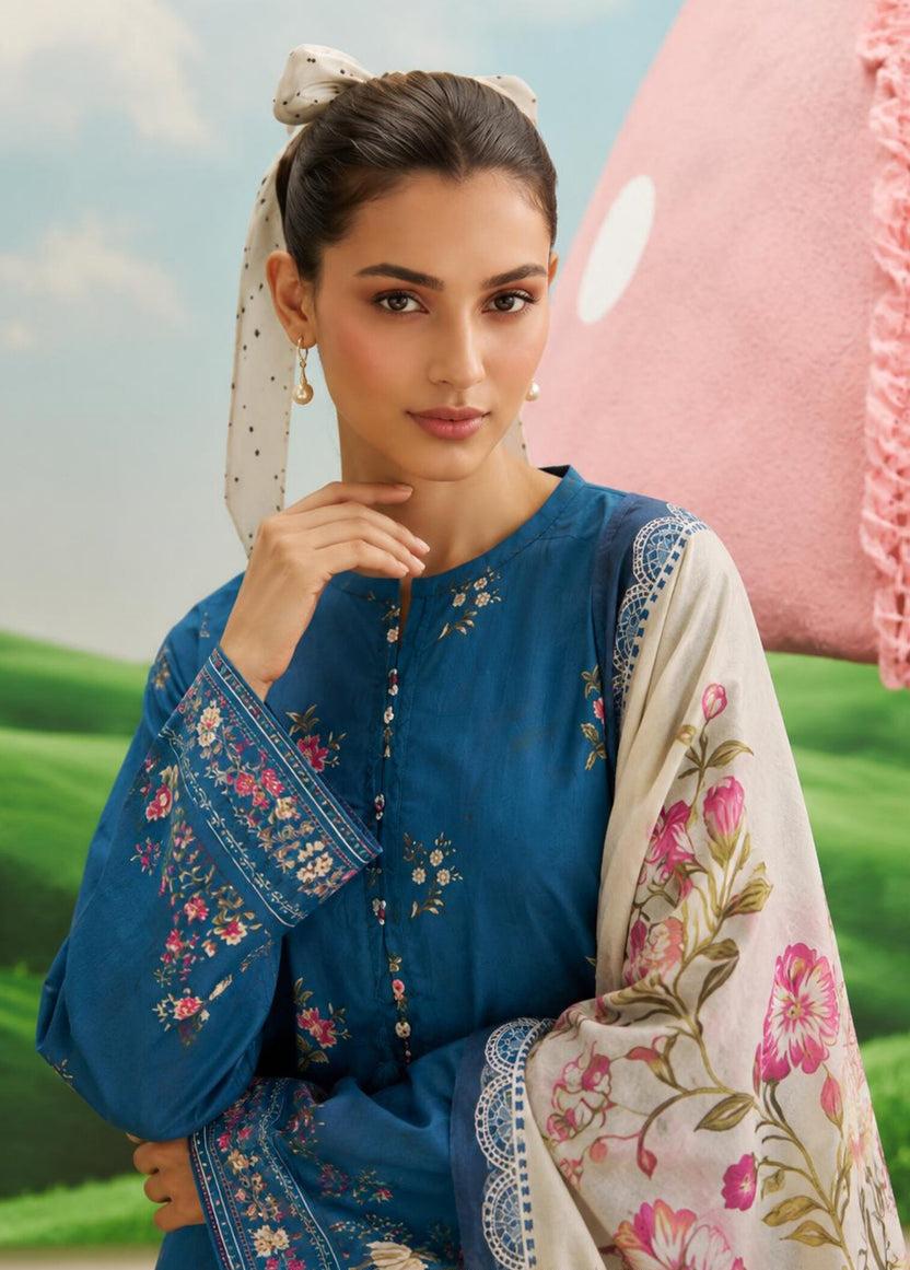 Sadabahar Ready To Wear Textured Lawn Printed Vol-14 3Piece Stitched Collection 2026 D#-10