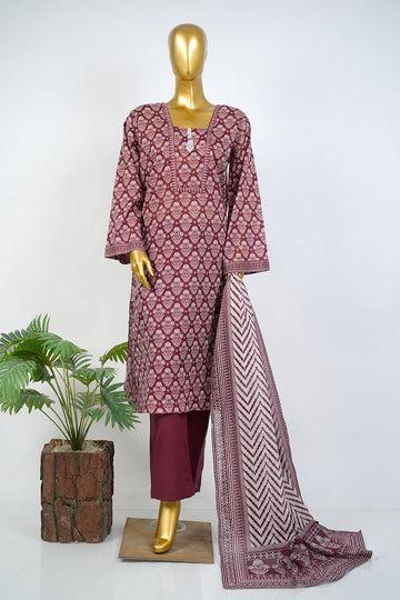 BIN SAEED Luxury Lawn Printed 3pcs Stitched Vol-30 3Piece Stitched COLLECTION 2026 D#-142