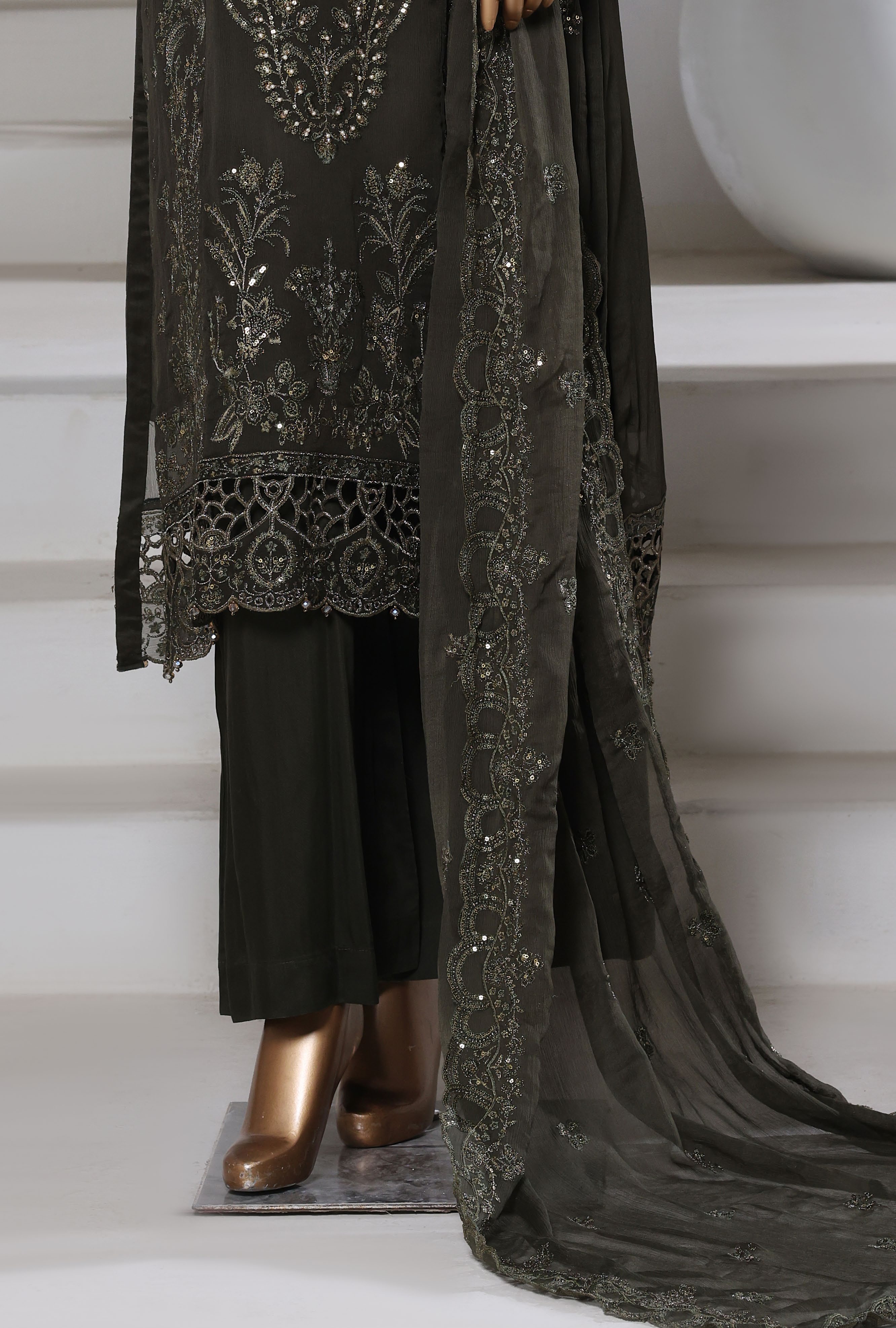 SADABAHAR Luxury Chiffon Afsanay Vol 15 3Piece Collection 2025 SAFC -1008