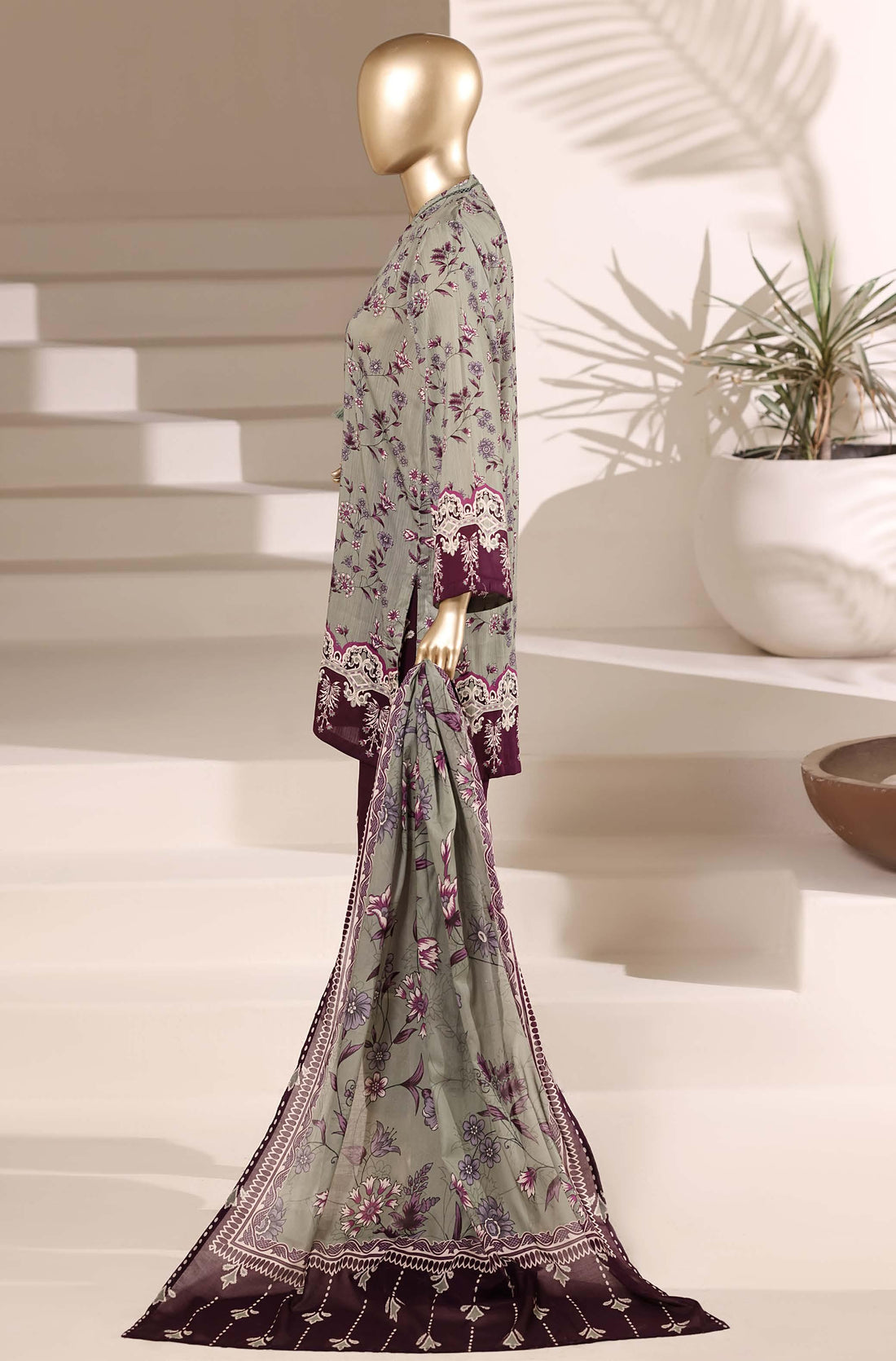 Sadabahar Lawn Printed Short Length Vol-02 3Piece Stitched Collection 2026 D#-11
