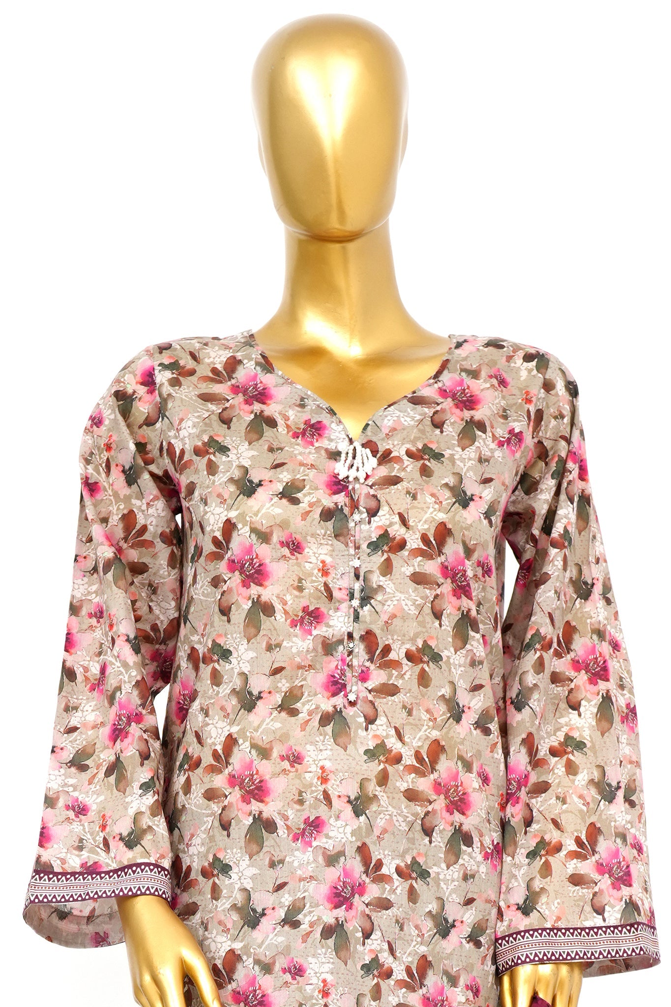 BIN SAEED Luxury Lawn Printed 3pcs Stitched Vol-30 3Piece Stitched COLLECTION 2026 D#-91