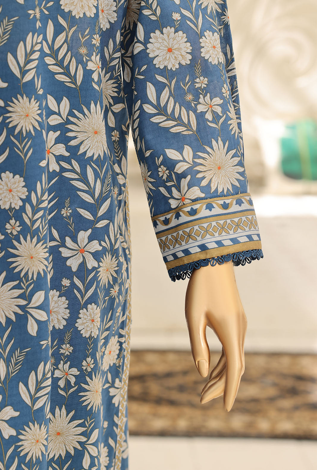 Summer Shades by HZ Textiles Digital Printed Lawn Suit Unstitched 3 Piece Collection 2026 D#-06