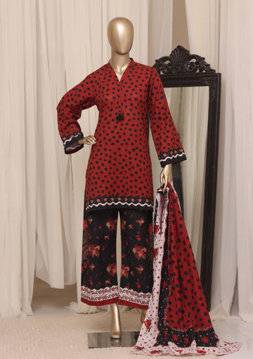 Sadabahar Luxury Khaddar Printed Winter 3Piece Vol-02 Collection SDKHV2-04