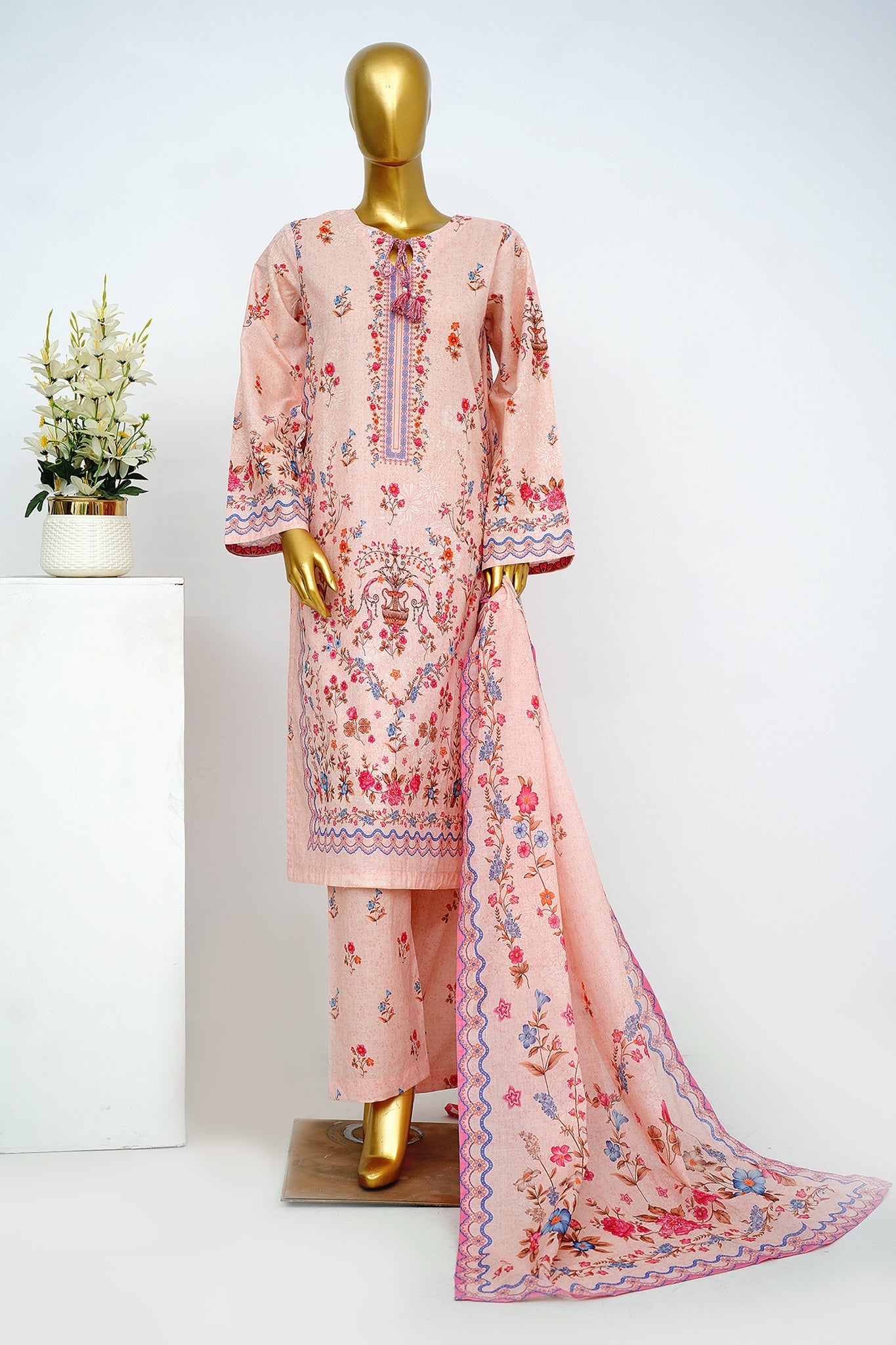 BIN SAEED Luxury Lawn Printed 3pcs Stitched Vol-30 3Piece Stitched COLLECTION 2026 D-#73