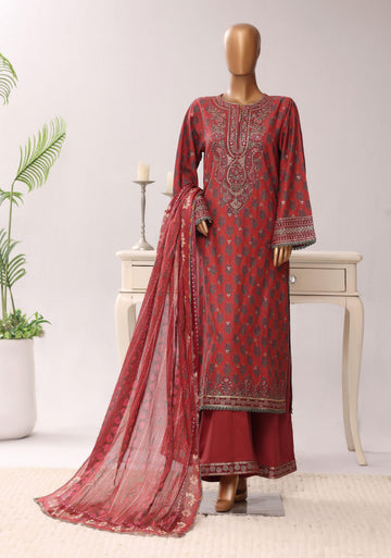 Sadabahar Luxury Regal Lawn With Digital Printed Lawn Dupatta 3Piece Stitched Festive Edition Collection 2026. D#-08