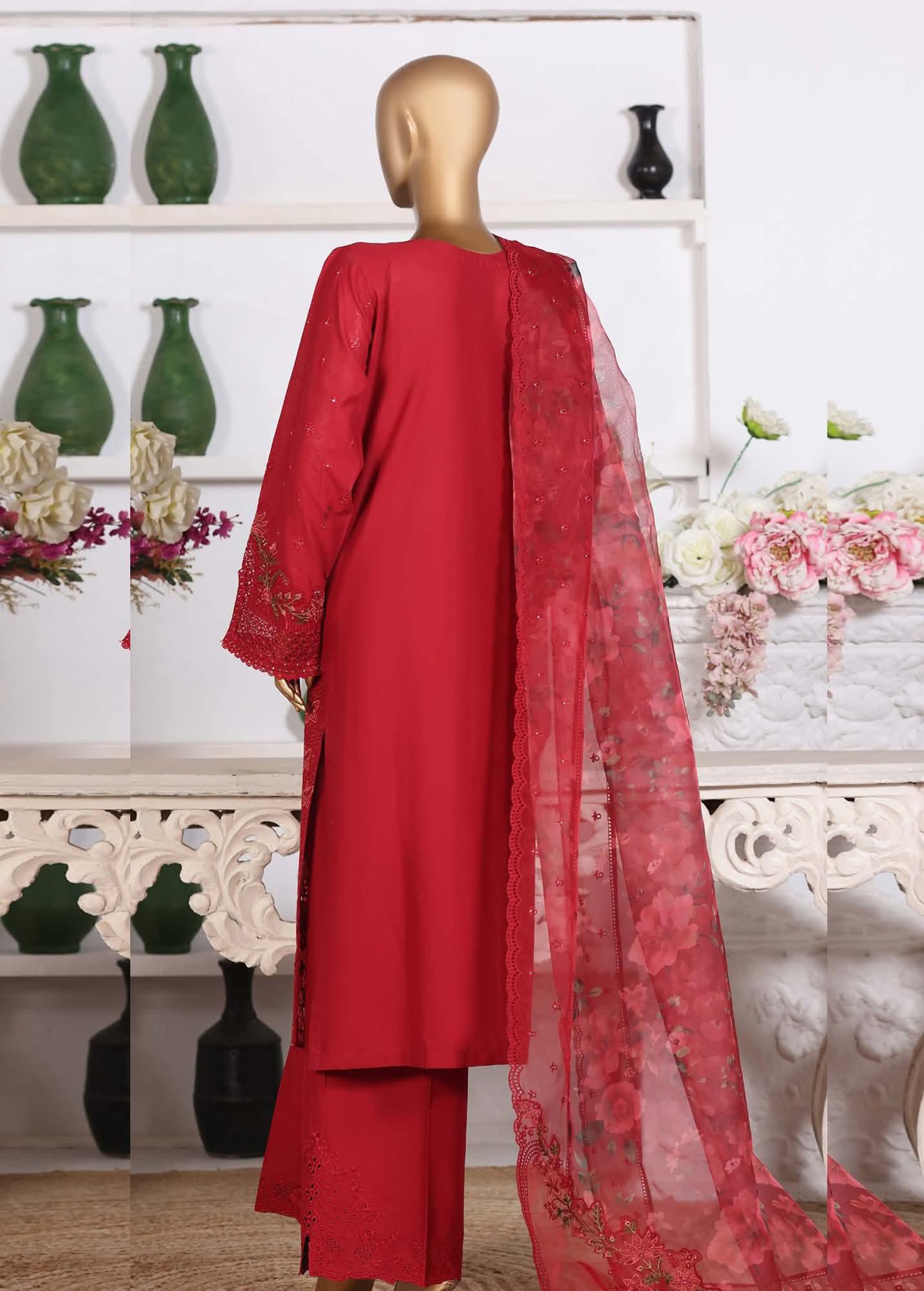 Hz Muse Luxury Heavy Embroidery Festive 3Piece Stitched Collection 2026 D#-05