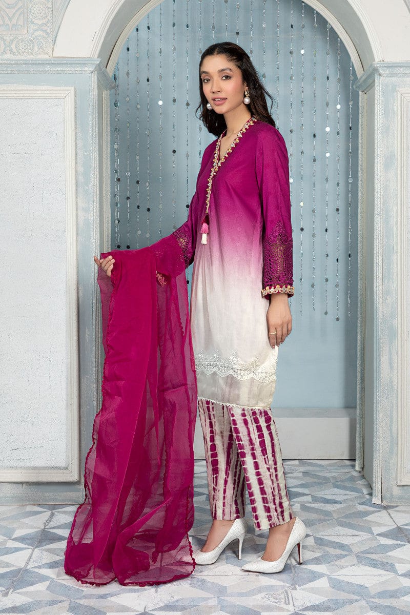 Maria B Luxury 3Piece Rtw Lawn Collection Collection 2025 MBLE-3217