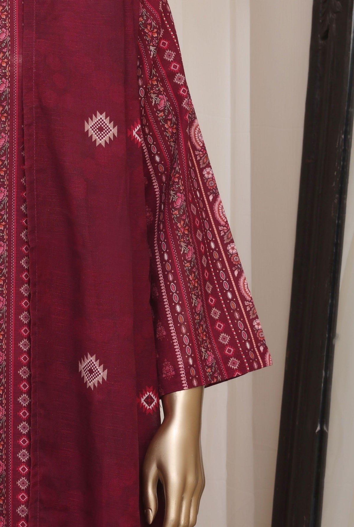 Sadabahar Luxury Khaddar Printed Winter 3Piece Vol-01 Collection SDKH-06
