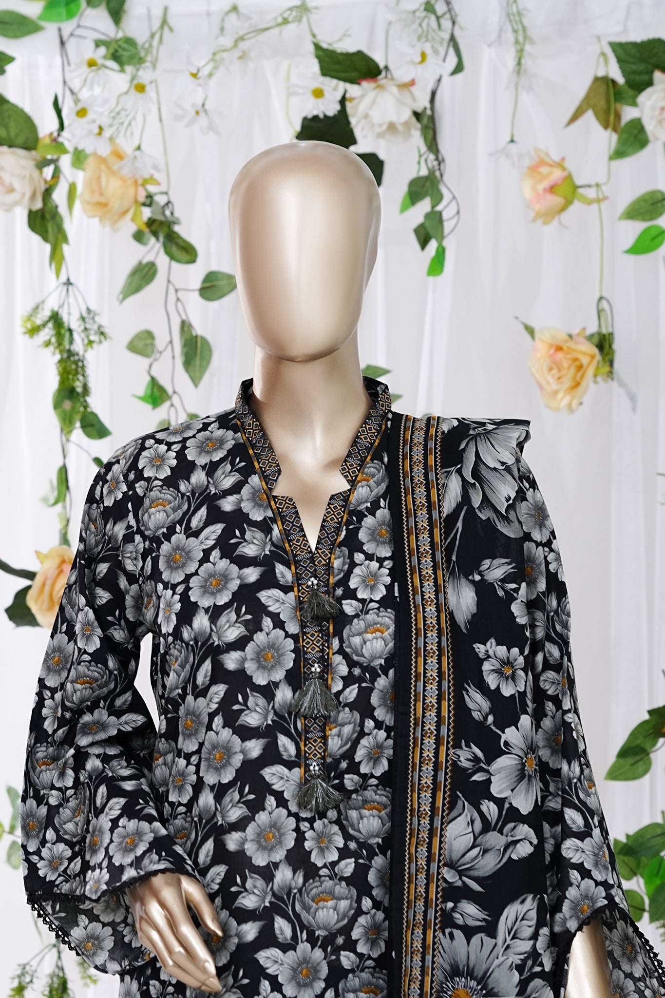 BIN SAEED Luxury Lawn Printed 3pcs Stitched Vol-18 3Piece Stitched COLLECTION 2026 D-#26