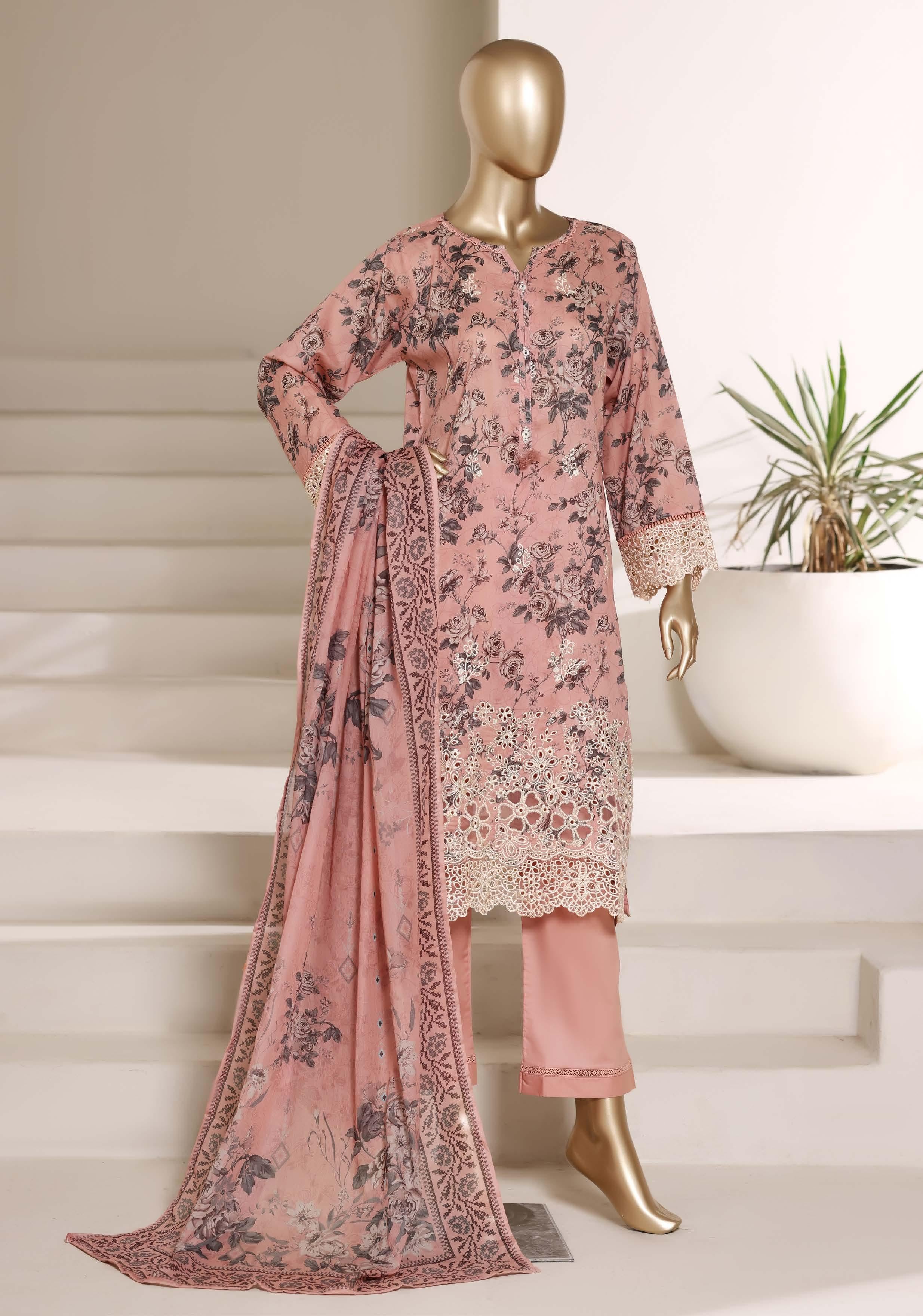 Sadabahar Luxury Amyrah Lawn With Digital Printed Lawn Dupatta 3Piece Stitched Vol-01 Collection 2026. D#-02