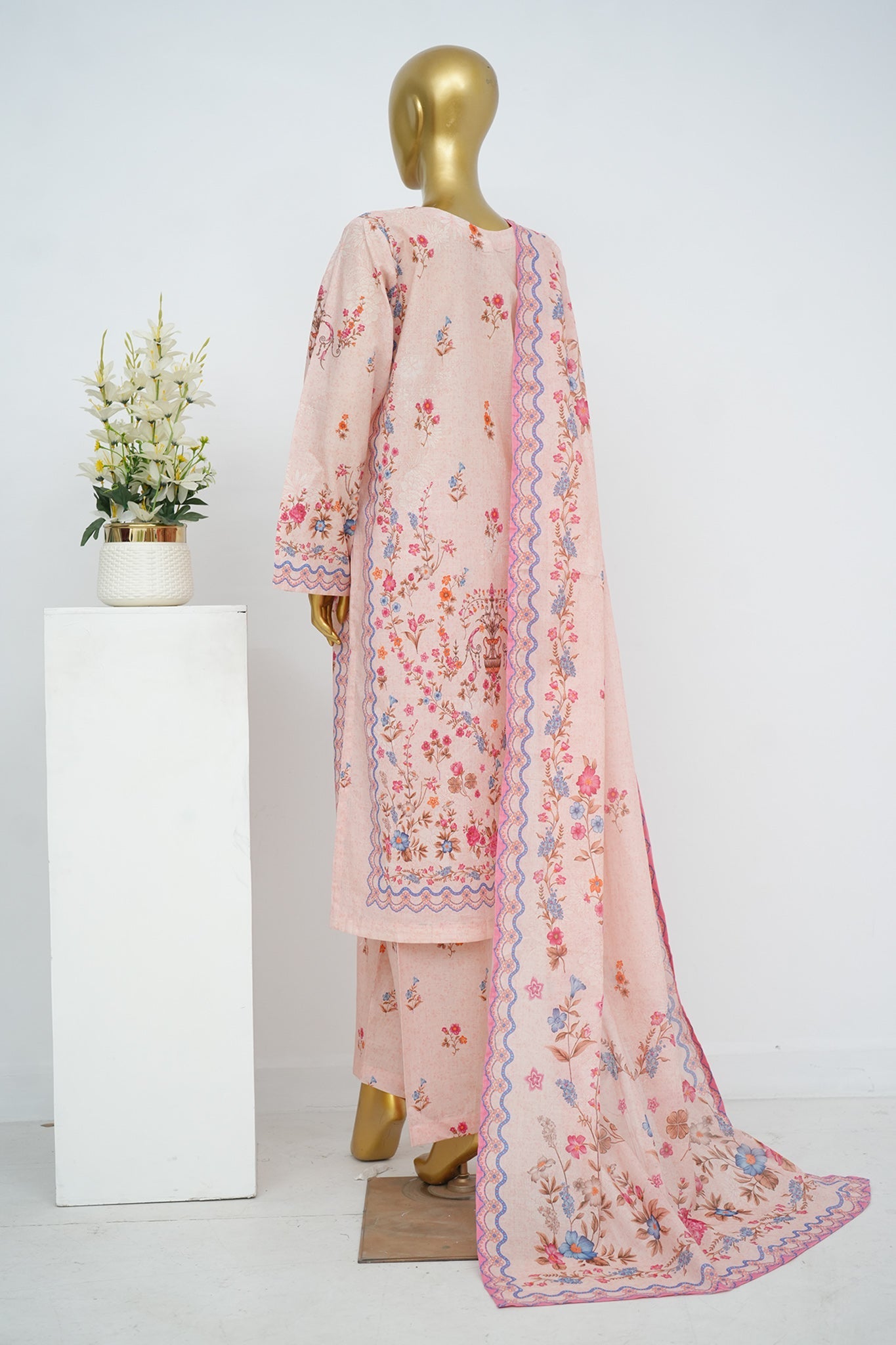 BIN SAEED Luxury Lawn Printed 3pcs Stitched Vol-30 3Piece Stitched COLLECTION 2026 D-#73