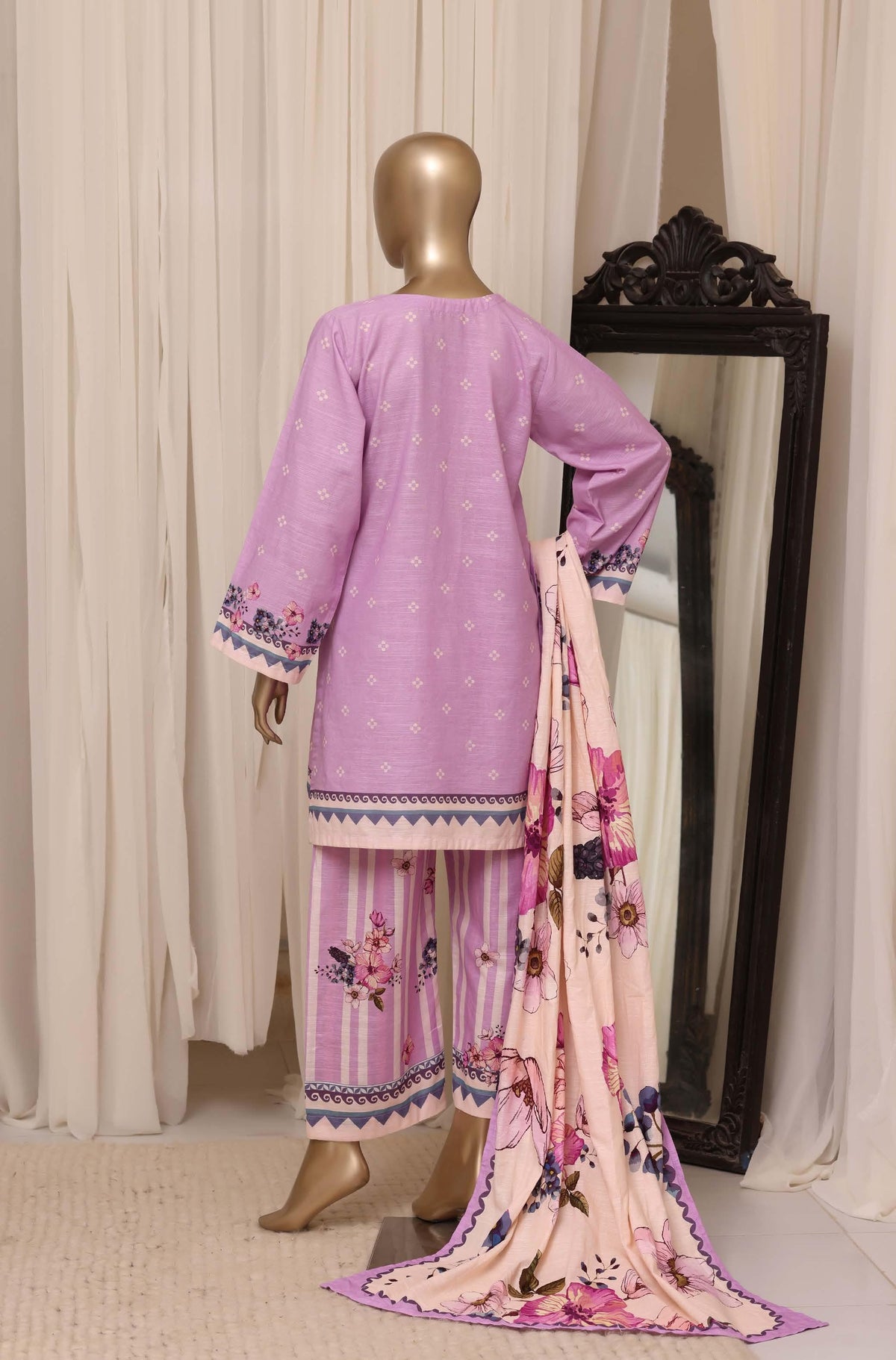 Sadabahar Luxury Khaddar Printed Winter 3Piece Vol-02 Collection SDKHV2-05