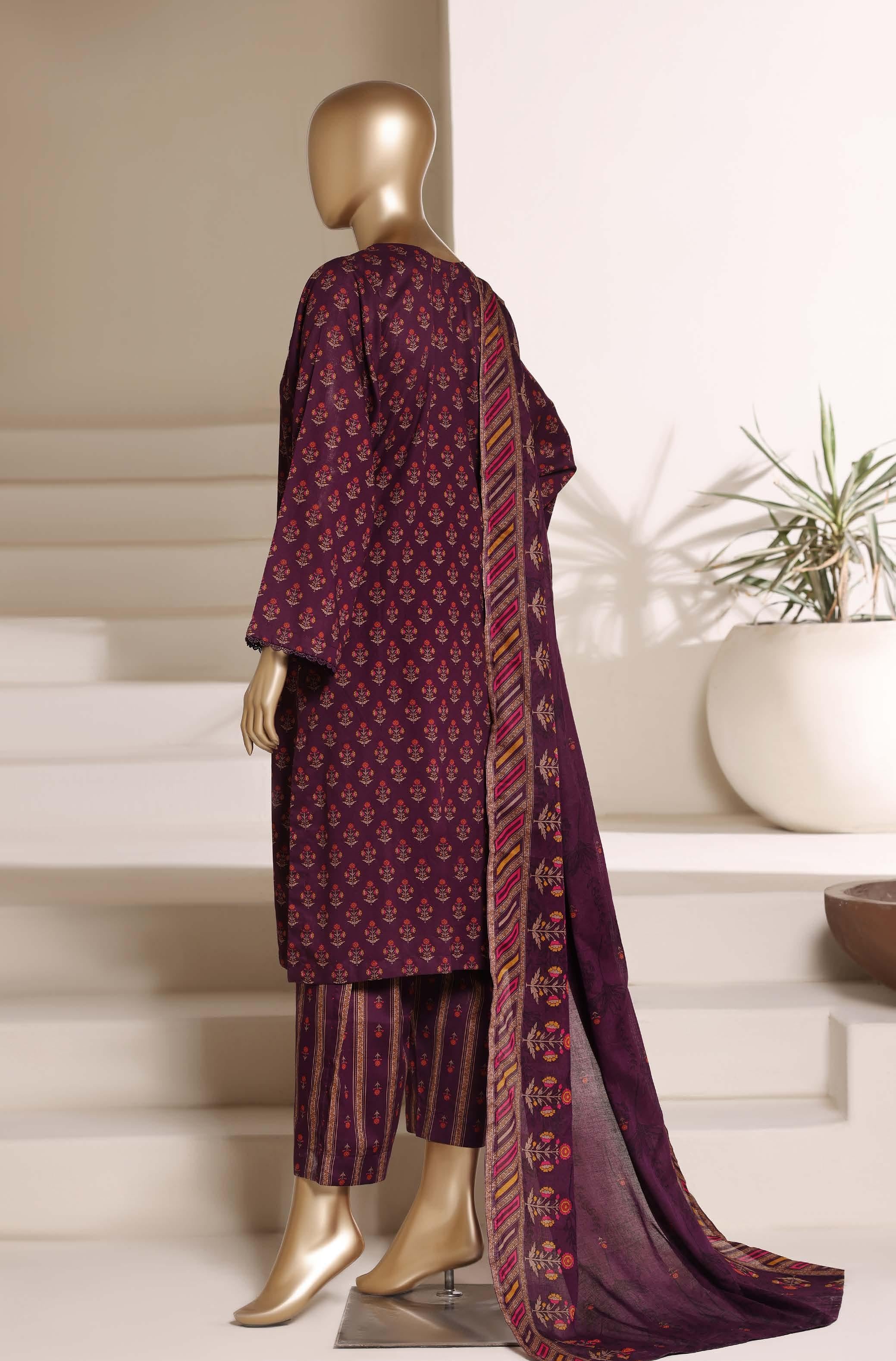 Sadabahar Printed Lawn 3Piece Stitched Vol-06 COLLECTION 2026 D#05