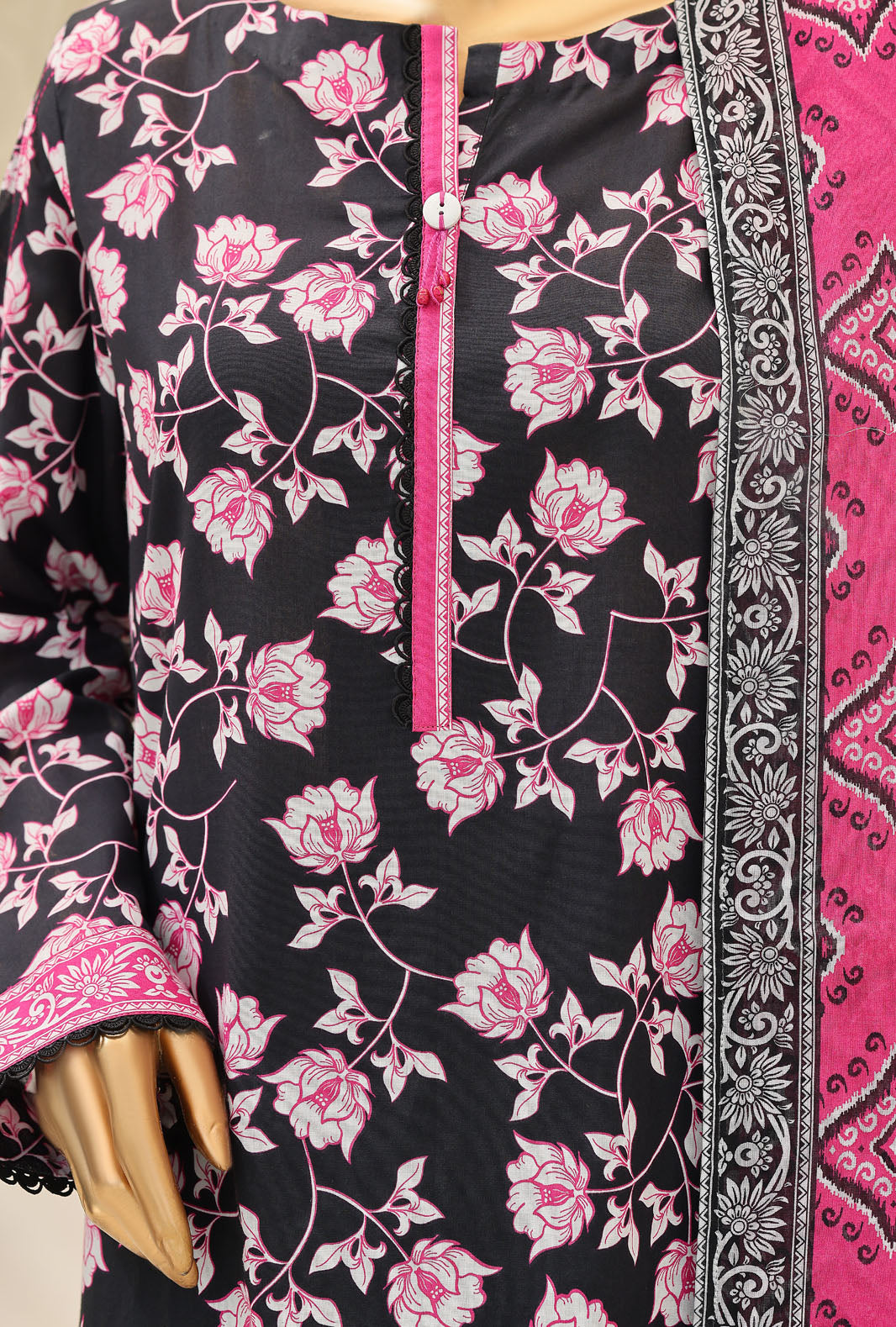 Summer Shades by HZ Textiles Digital Printed Lawn Suit Unstitched 3 Piece Collection 2026 D#-02