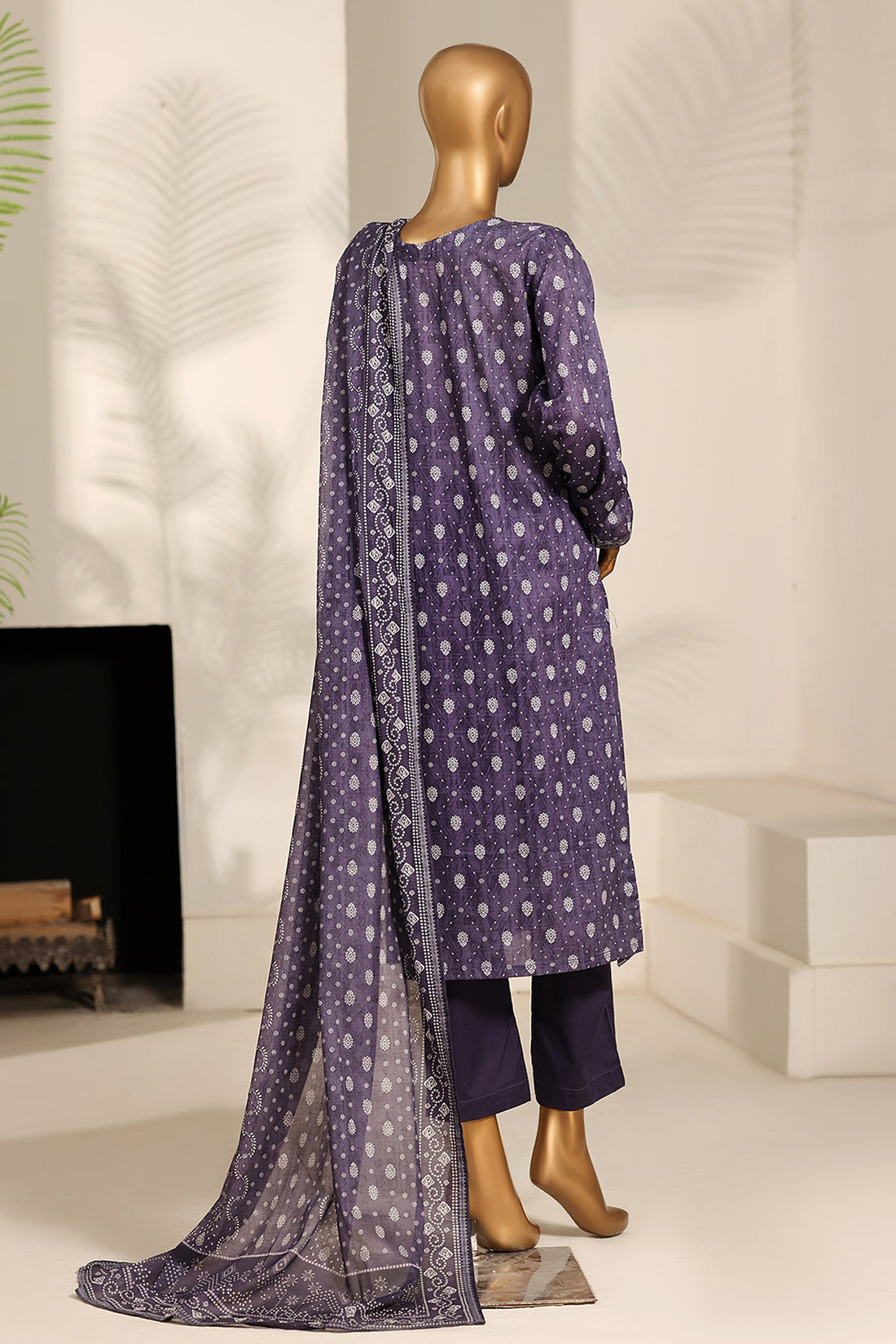 BIN SAEED Luxury Lawn Printed 3pcs Stitched Vol-18 3Piece Stitched COLLECTION 2026 D-#63