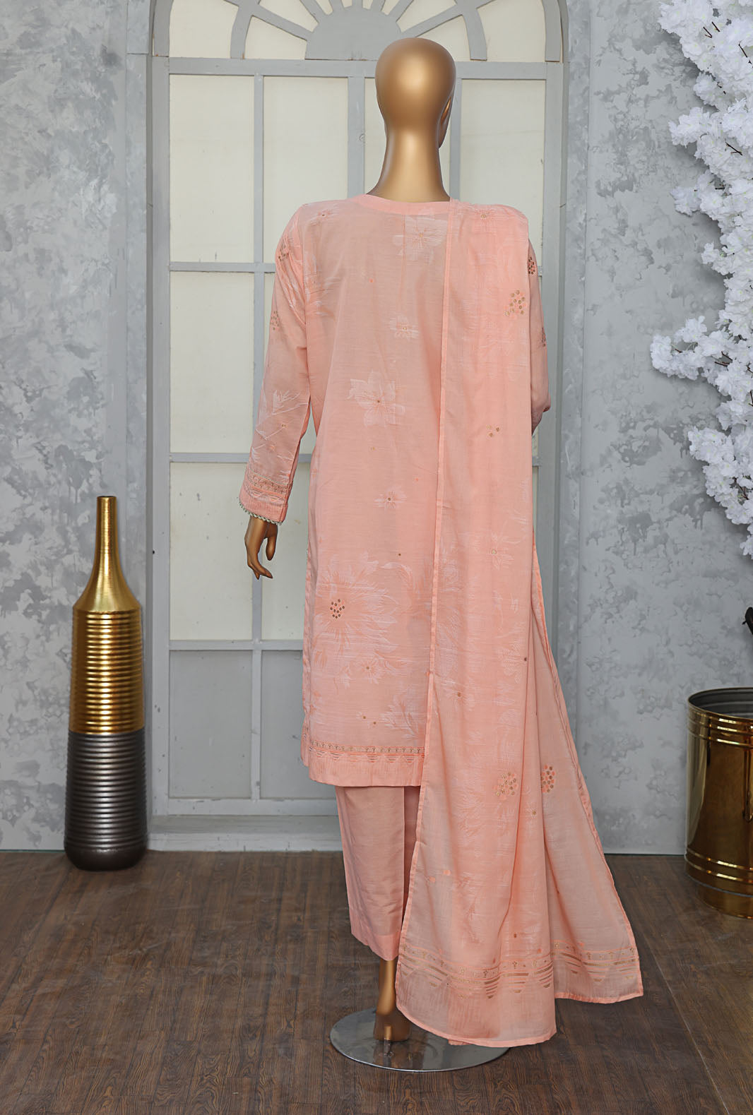 Valencia By HZ Textiles Embroidered Jacquard Suit Unstitched 3 Piece Collection 2025 D-05