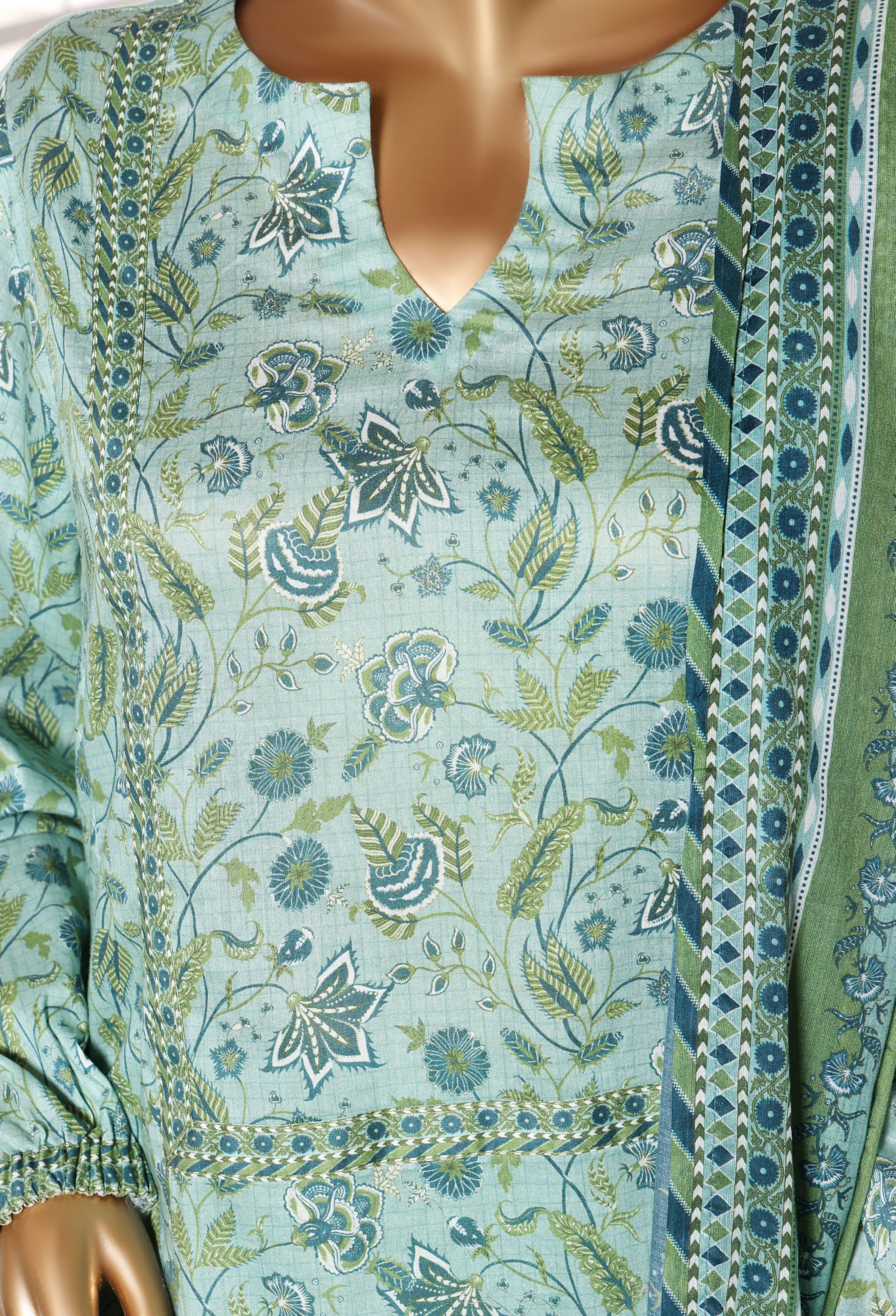 BIN SAEED Luxury Lawn Frock  Printed 3pcs Stitched Vol-01 3Piece Stitched COLLECTION 2026 D-#01