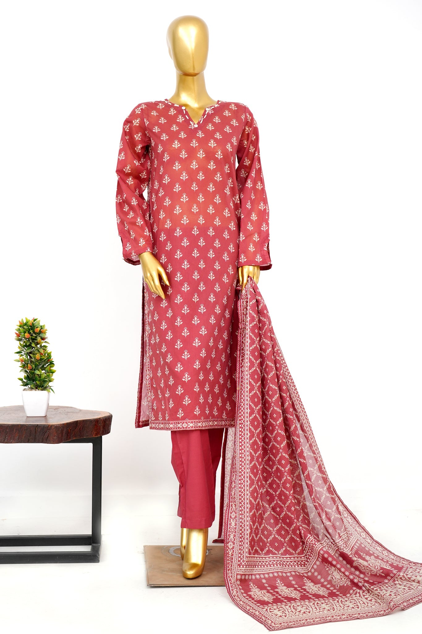 BIN SAEED Luxury Lawn Printed 3pcs Stitched Vol-30 3Piece Stitched COLLECTION 2026 D#-95