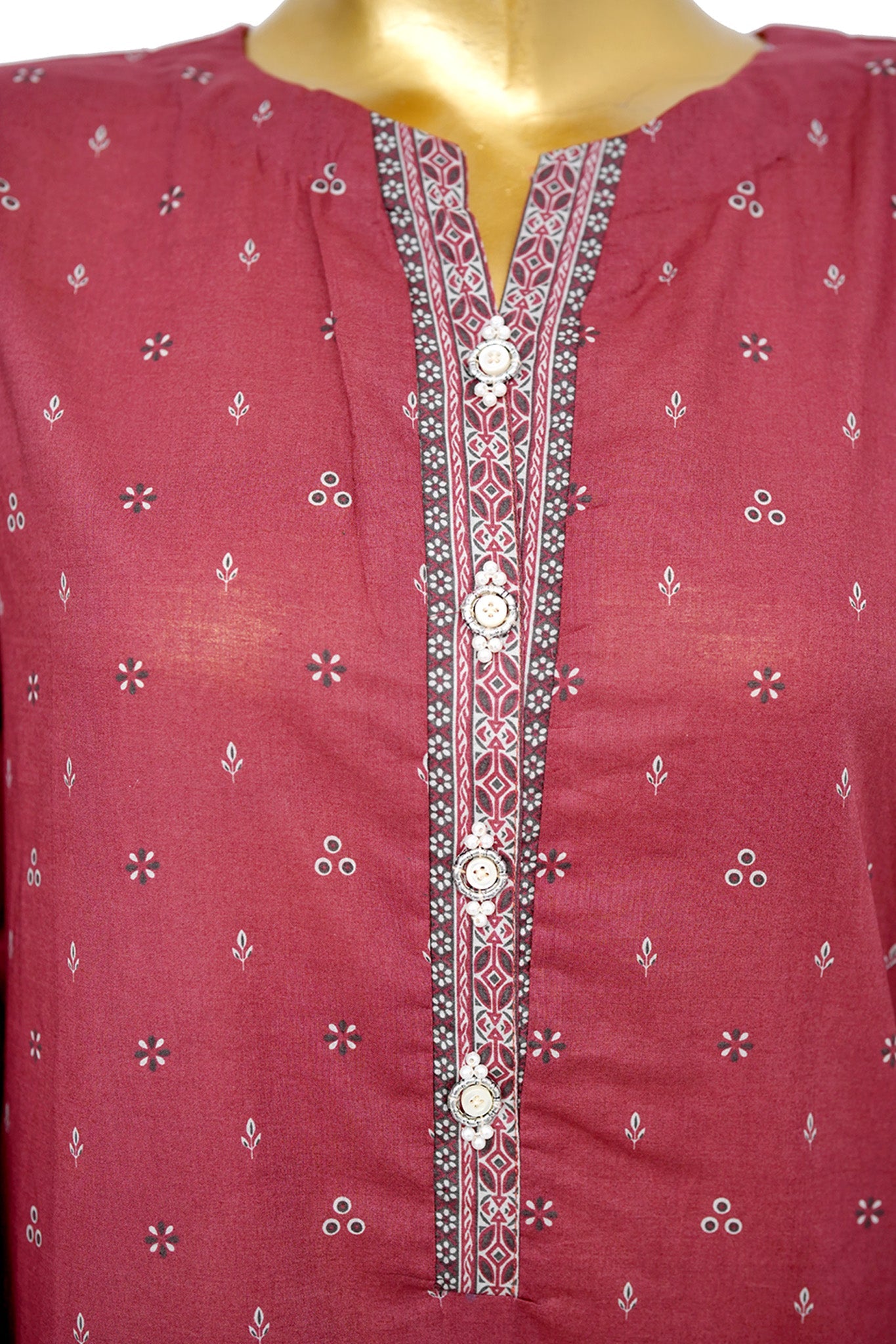 BIN SAEED Luxury Lawn Printed 3pcs Stitched Vol-30 3Piece Stitched COLLECTION 2026 D#-100