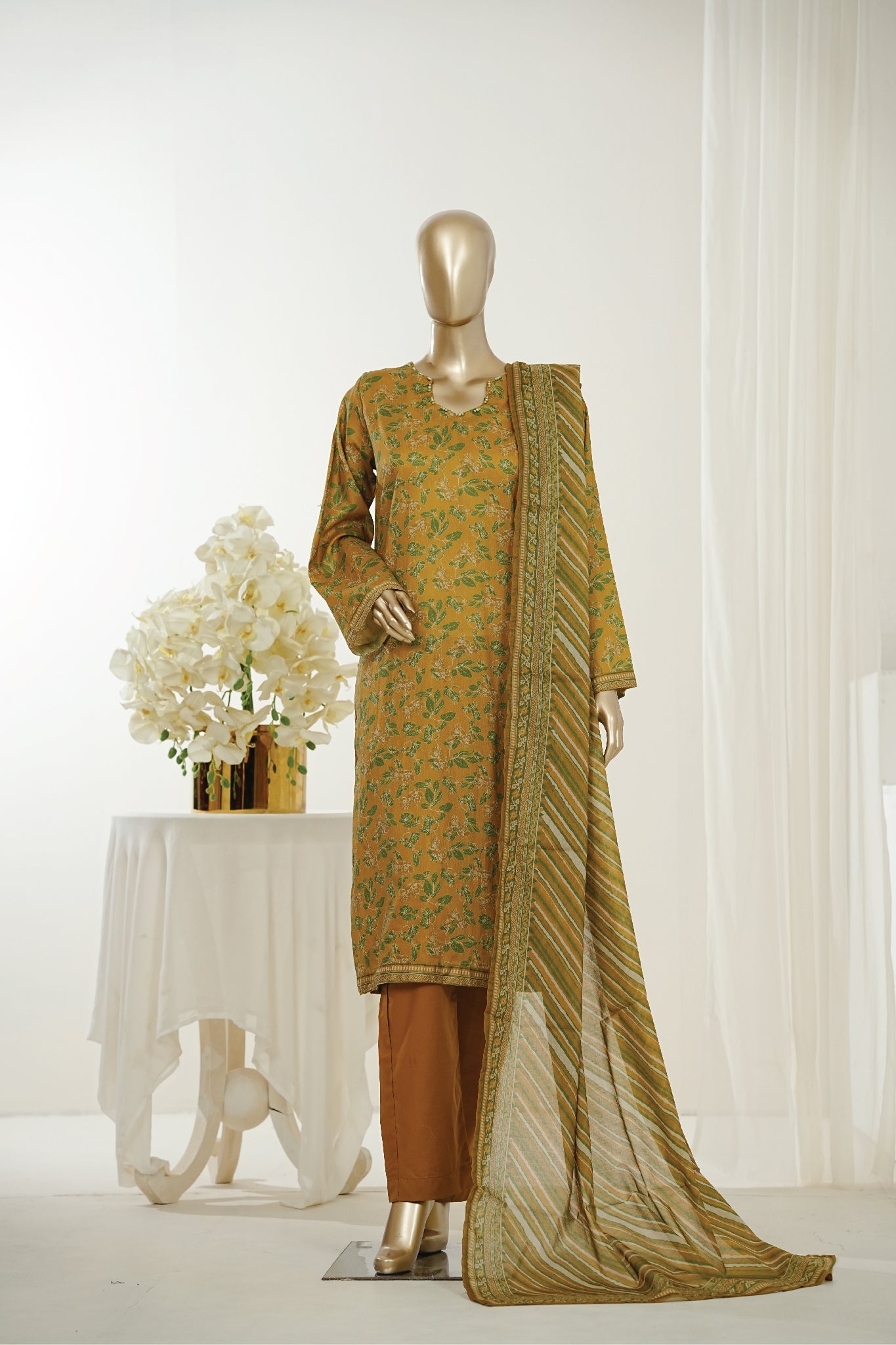 BIN SAEED Luxury Lawn Printed 3pcs Stitched Vol-18 3Piece Stitched COLLECTION 2026 D-#64