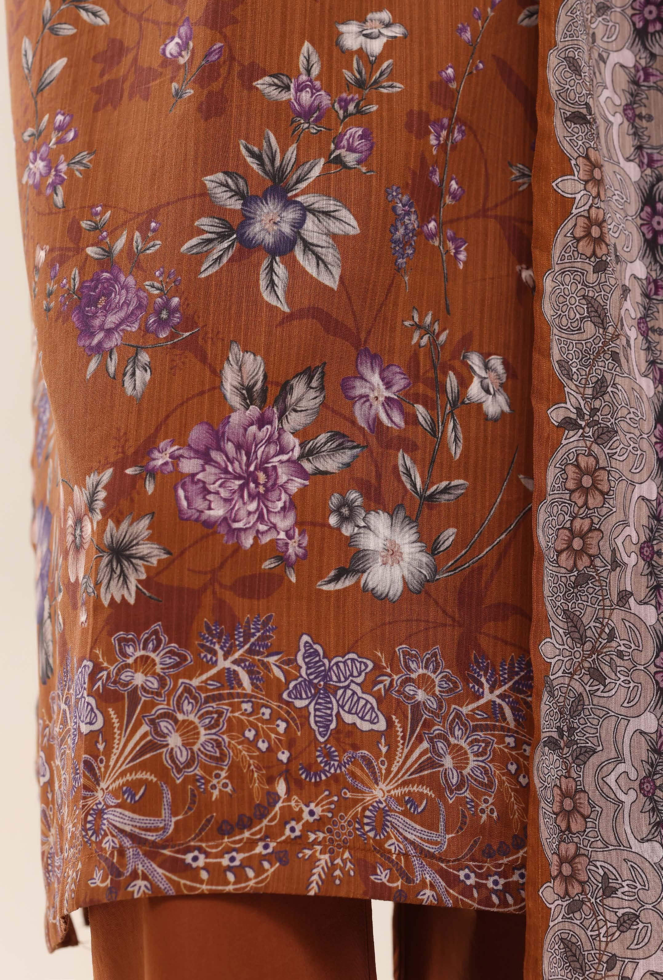 Sadabahar Lawn Printed Vol-11 3Piece Stitched Collection 2026 D#-15