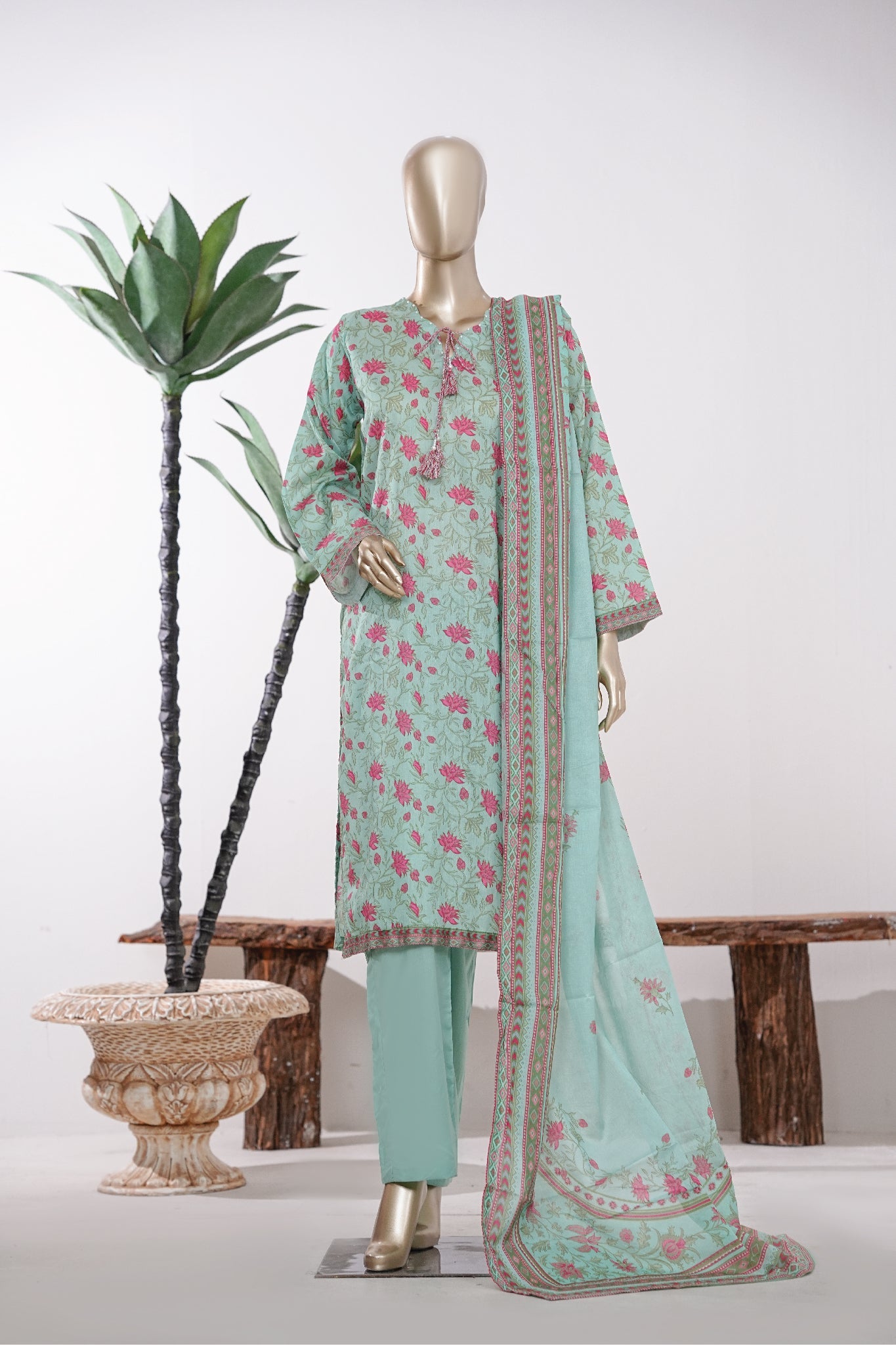 BIN SAEED Luxury Lawn Printed 3pcs Stitched Vol-18 3Piece Stitched COLLECTION 2026 D-#37