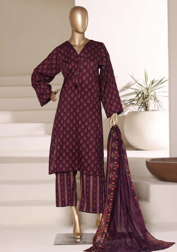 Sadabahar Printed Lawn 3Piece Stitched Vol-06 COLLECTION 2026 D#05