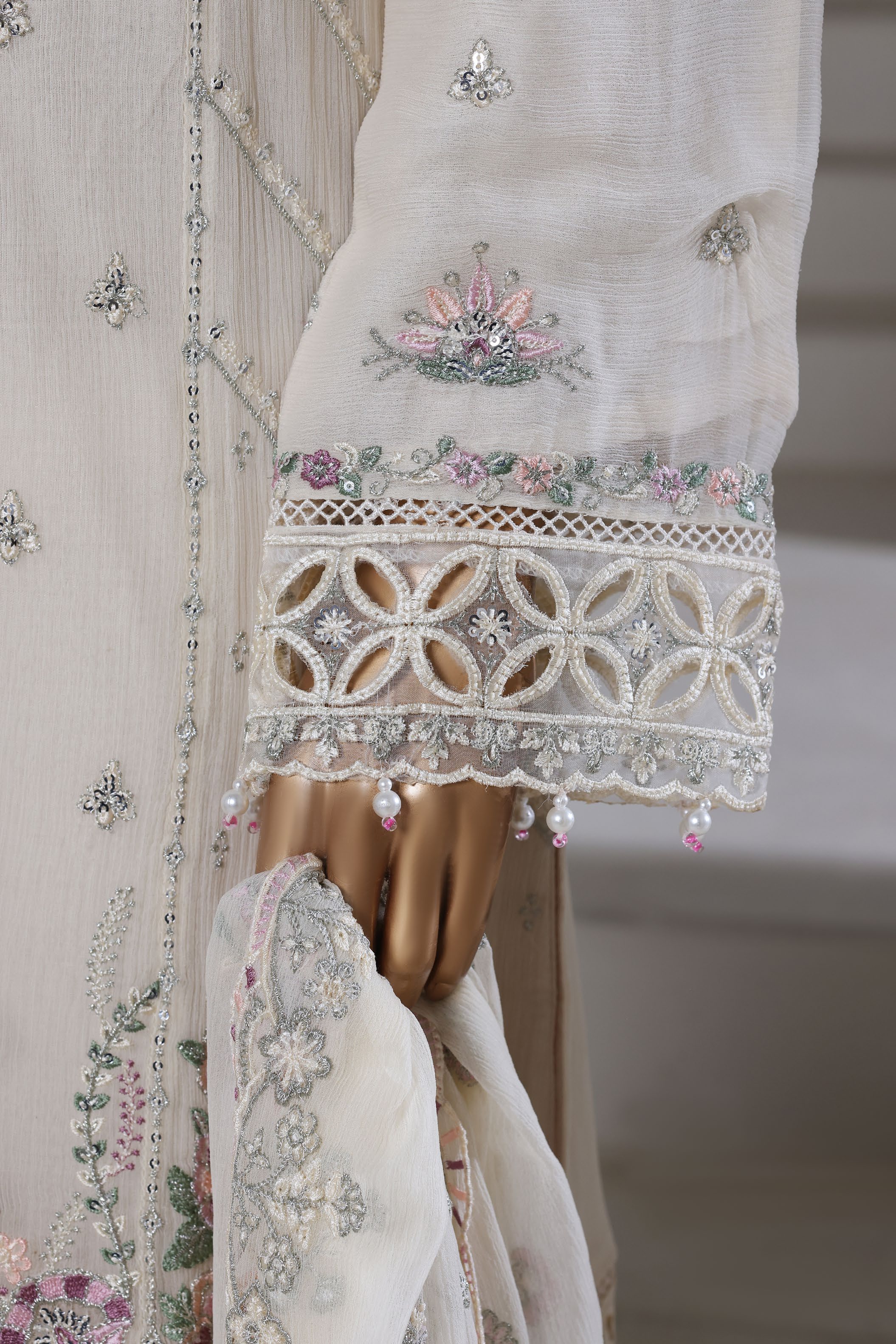 SADABAHAR Luxury Chiffon Afsanay Vol 15 3Piece Collection 2025 SAFC -1009