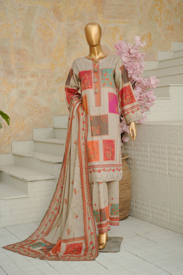 BIN SAEED Luxury Lawn Printed 3pcs Stitched Vol-18 3Piece Stitched COLLECTION 2026 D-#55