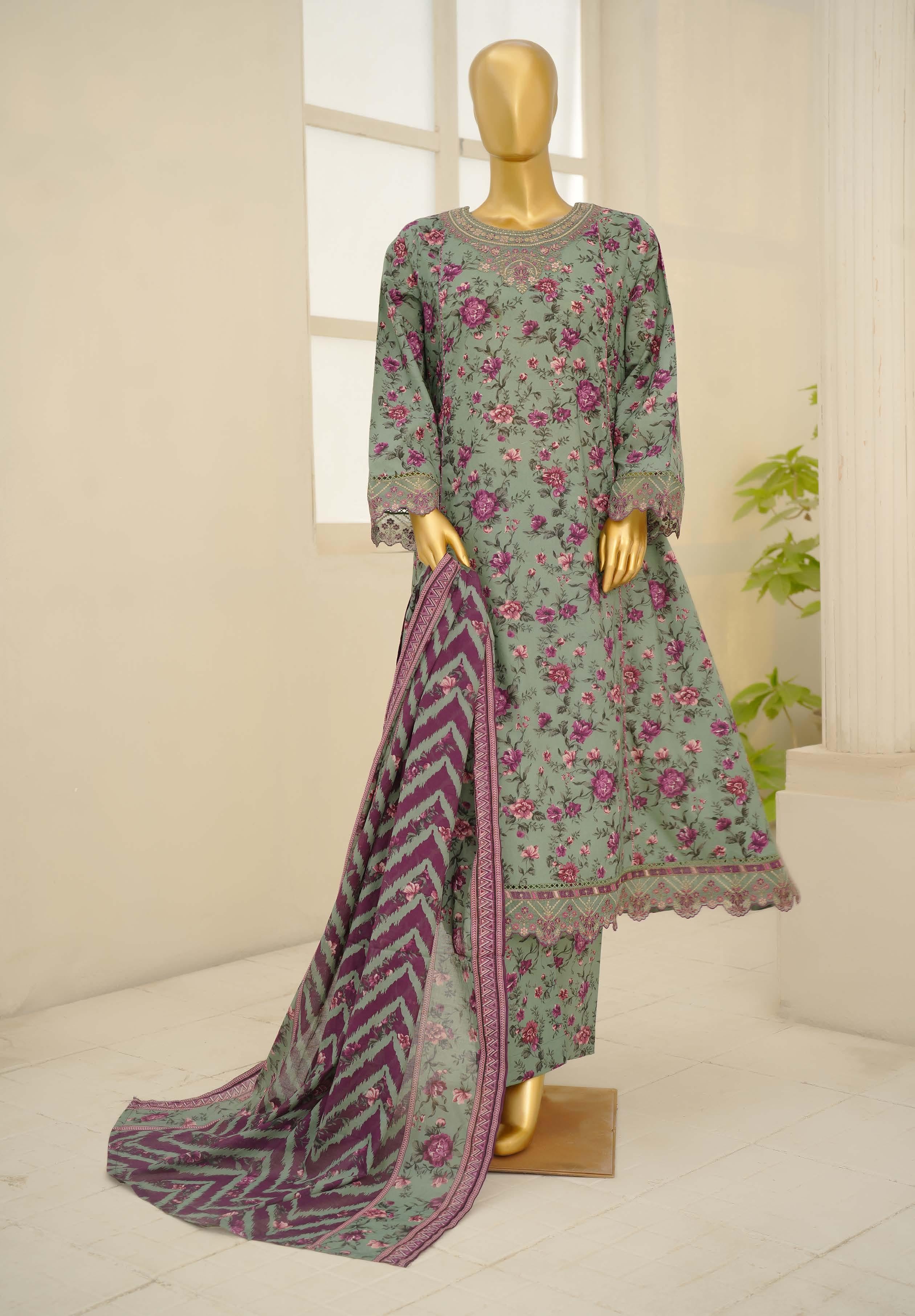 Bin Saeed Luxury Peplum Frock Style Embroidery 3Piece Stitched Vol-01 COLLECTION 2026. D#05