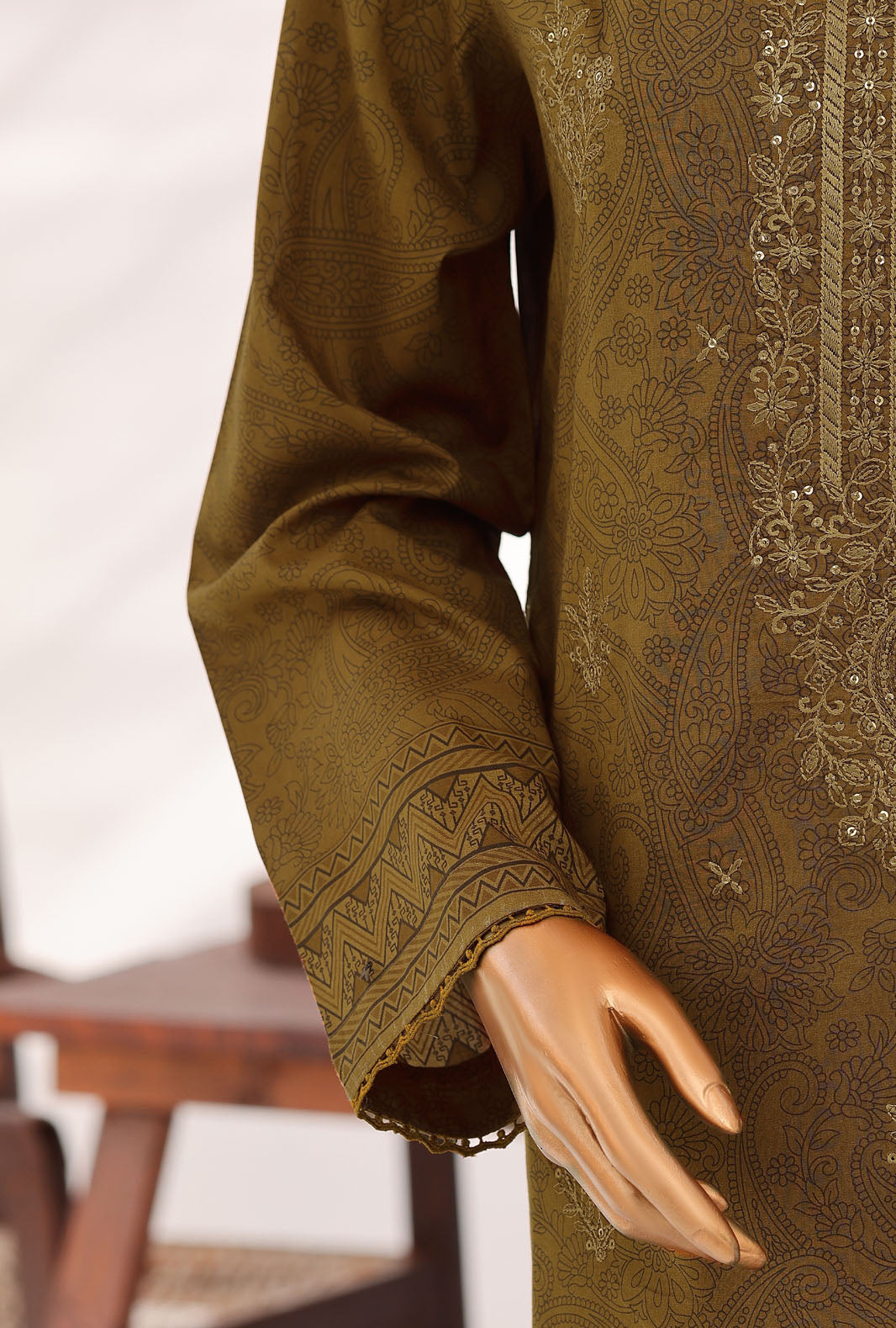 Premium Venice By HZ Textiles Embroidered With Chiffon Embroidery Dupatta Lawn Suit Unstitched 3 Piece Collection 2026 D#-04