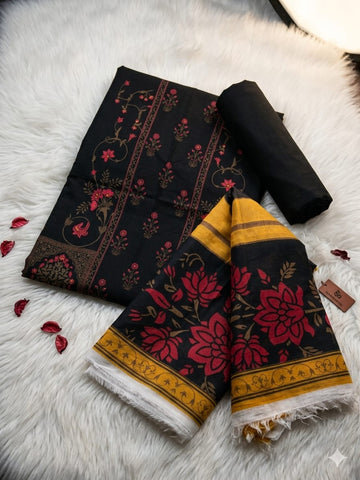 HZ Textiles Paste Printed Digital Printed Lawn Suit Unstitched 3 Piece Collection 2026 D#-06