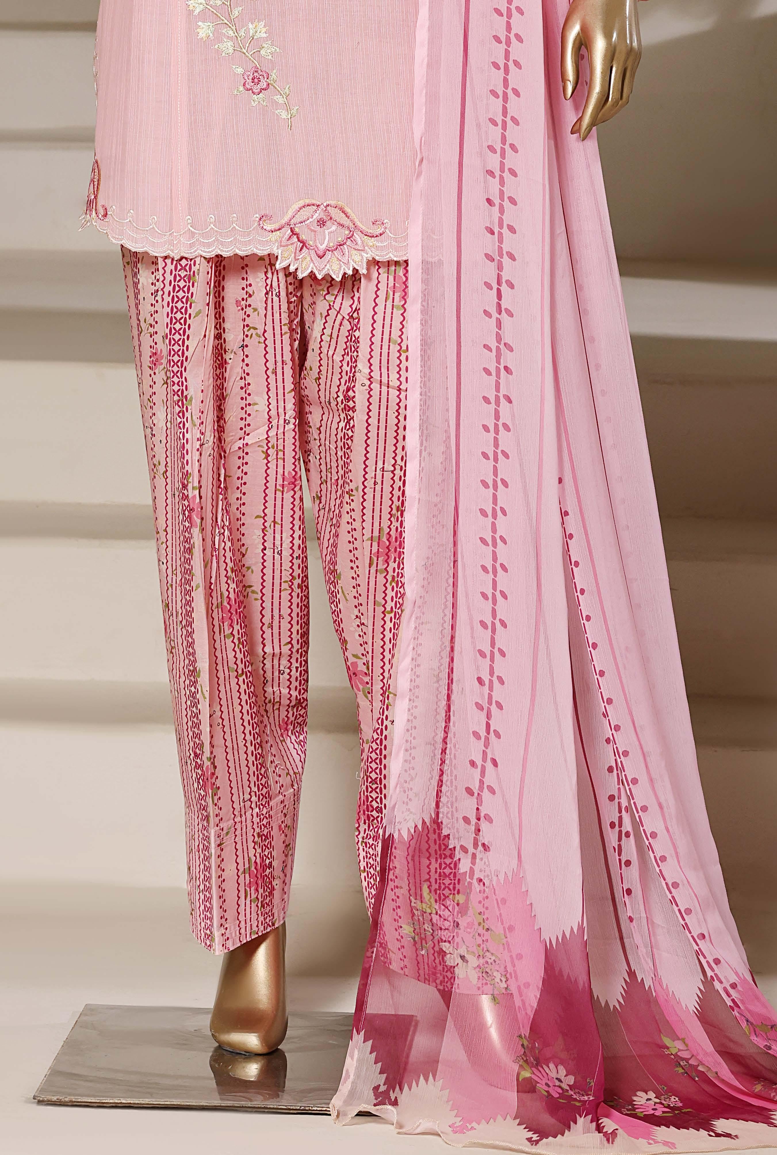 Sadabahar Luxury Eclair Solid  Textured Lawn Embroidery With Digital Printed Chiffon Dupatta With Printed Farshi Shalwar 3Piece Stitched Festive Edition Collection 2026. D#-06