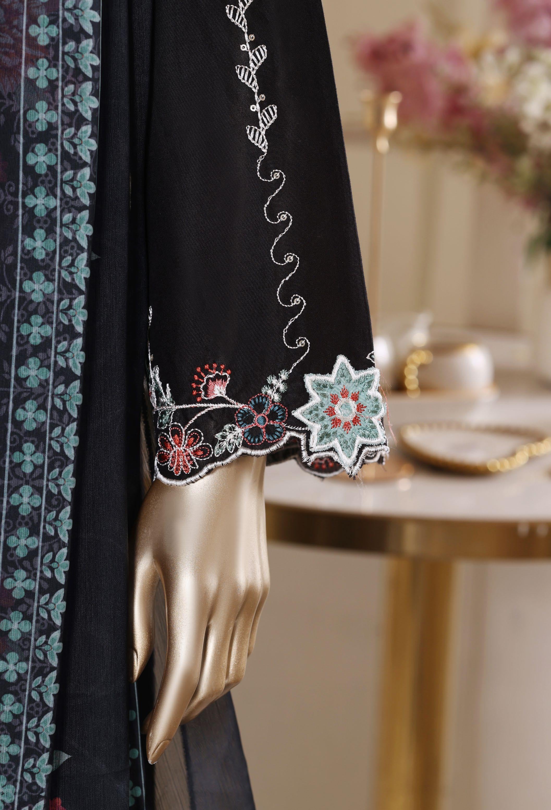 Bin Saeed Luxury Laserkari Heavy Embroidery Festive Vol-02 3Piece Stitched Collection 2026 D#-30