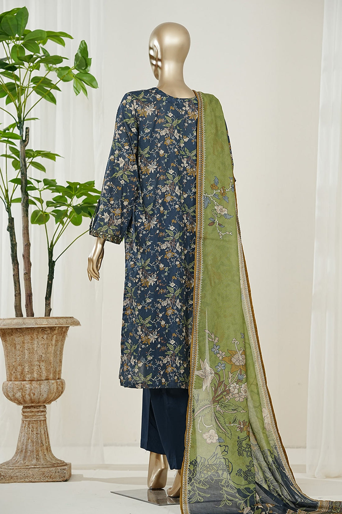 BIN SAEED Luxury Lawn Printed 3pcs Stitched Vol-18 3Piece Stitched COLLECTION 2026 D-#66