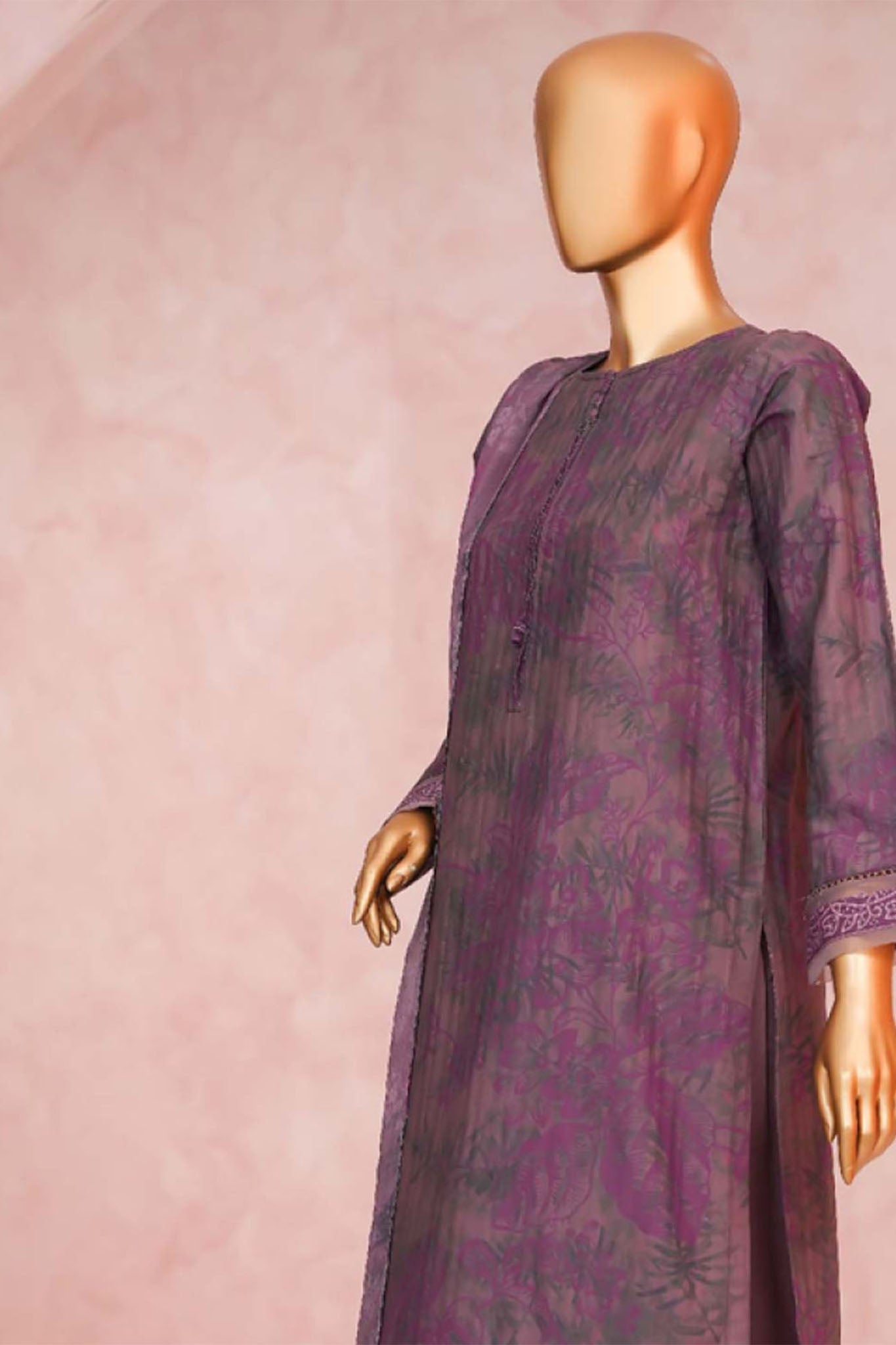 Enchant By HZ Stitched 3 Piece Linnokara Prints Collection'2025-PLK-519