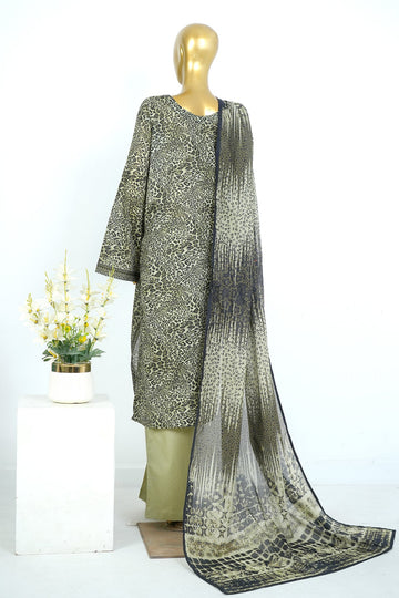 BIN SAEED Luxury Lawn Printed 3pcs Stitched Vol-30 3Piece Stitched COLLECTION 2026 D#-147