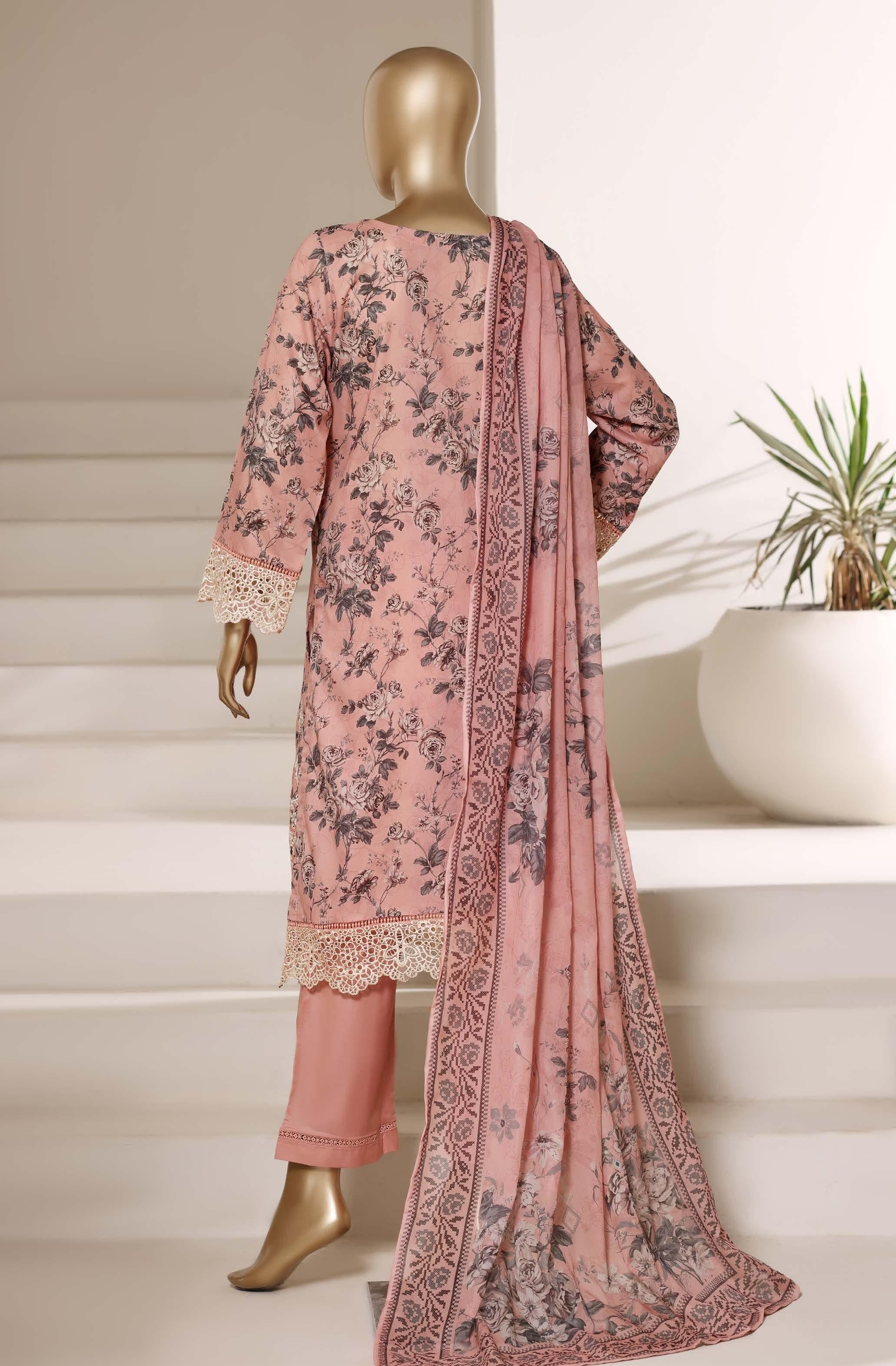 Sadabahar Luxury Amyrah Lawn With Digital Printed Lawn Dupatta 3Piece Stitched Vol-01 Collection 2026. D#-02