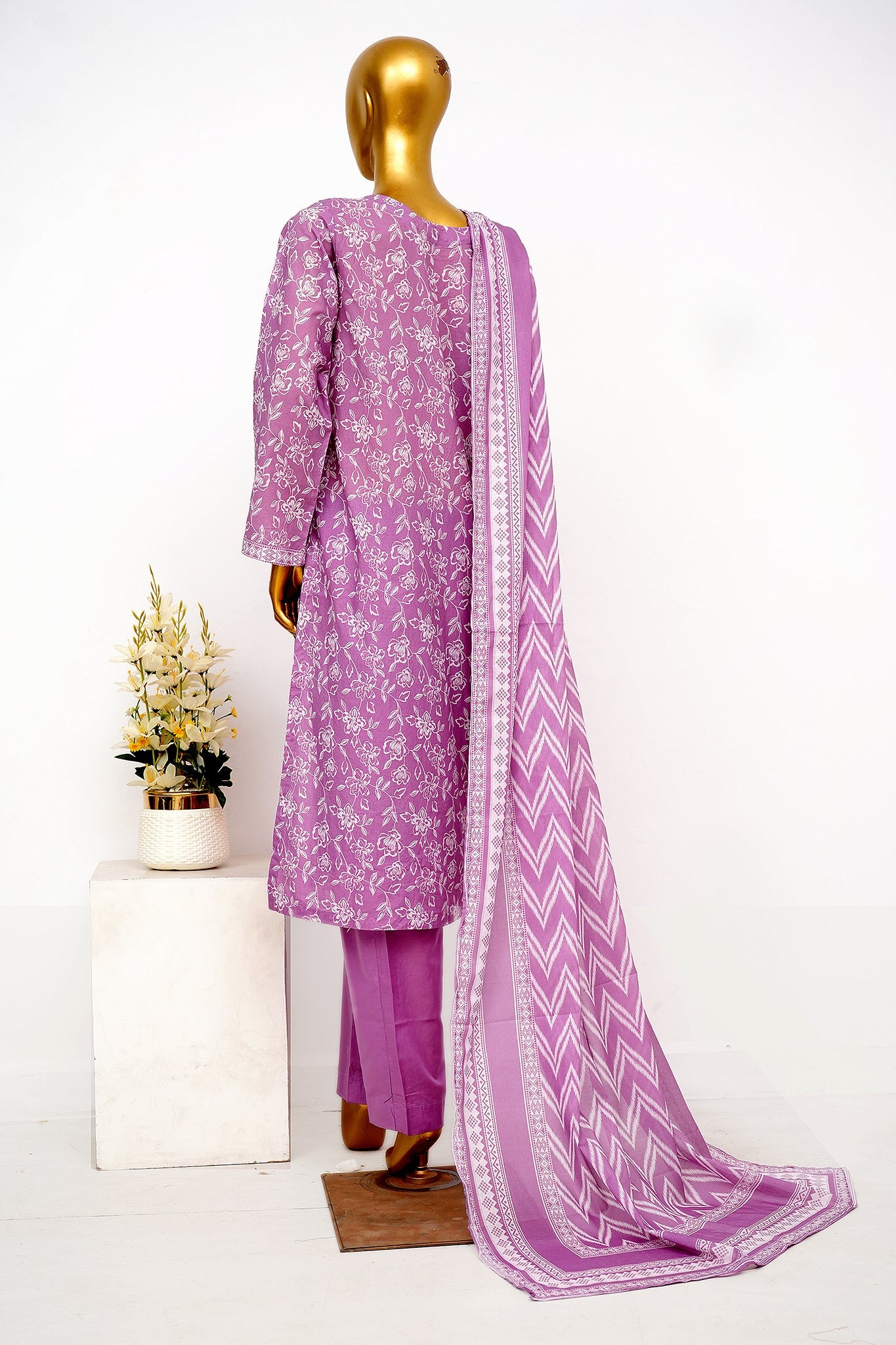 BIN SAEED Luxury Lawn Printed 3pcs Stitched Vol-30 3Piece Stitched COLLECTION 2026 D#-114