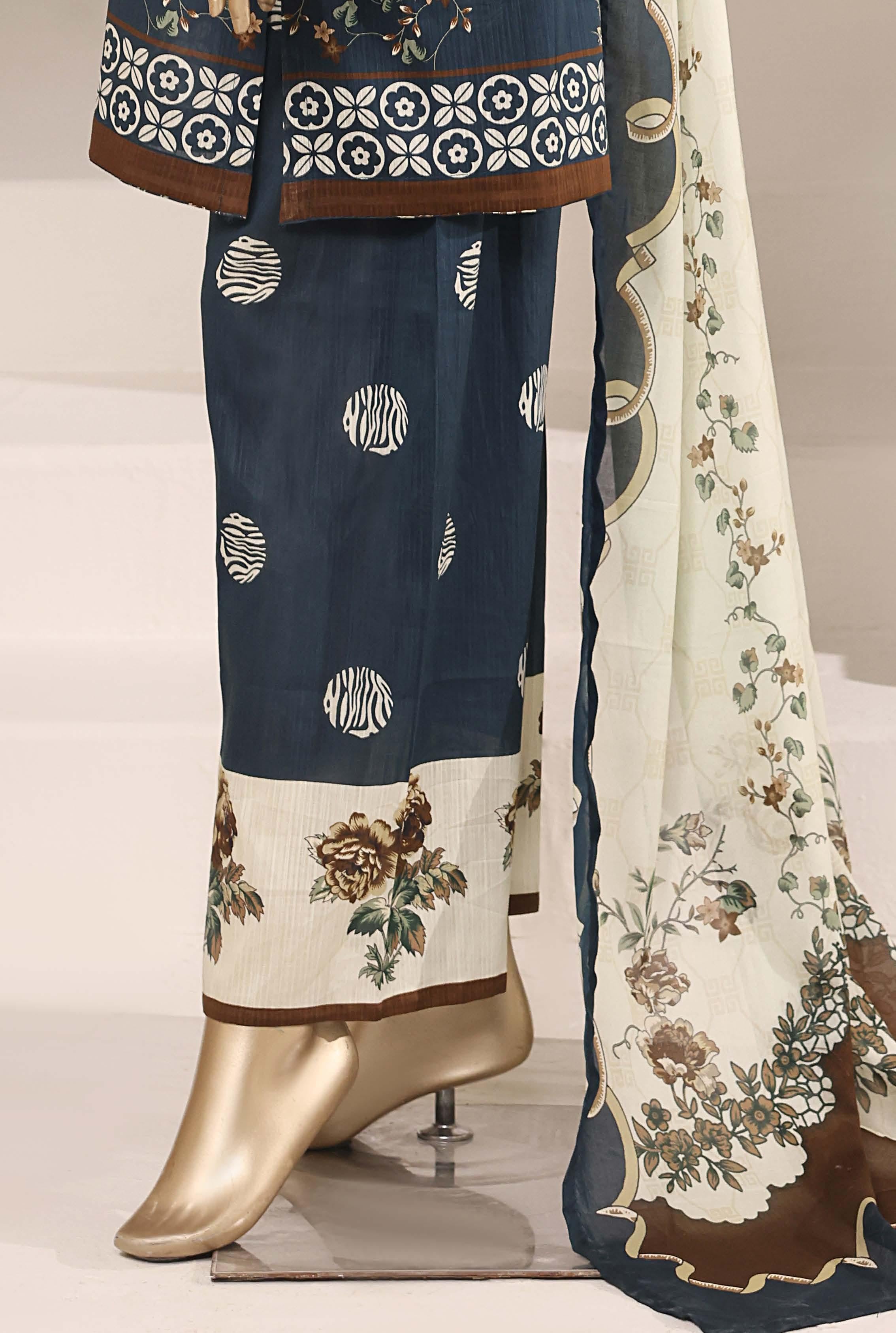 Sadabahar Lawn Printed Short Length Vol-02 3Piece Stitched Collection 2026 D#-07