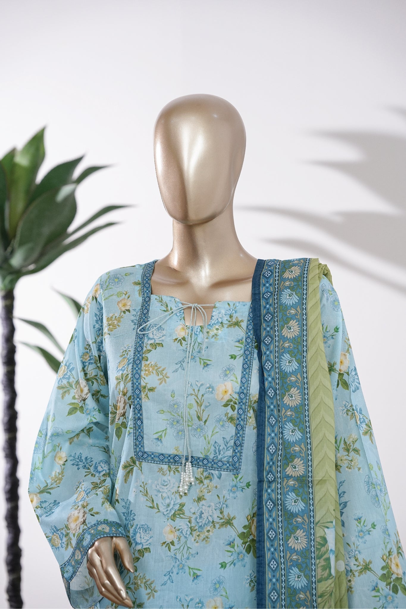 BIN SAEED Luxury Lawn Printed 3pcs Stitched Vol-18 3Piece Stitched COLLECTION 2026 D-#45