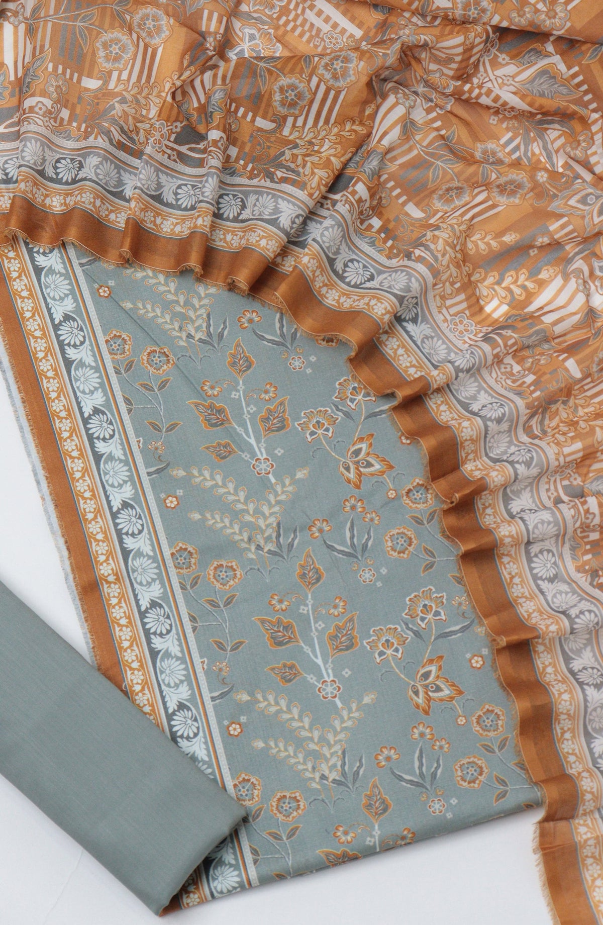 Bin Saeed Mid Summer Cotton Digital Printed 3Piece Unstitched Collection 2026 D#-11