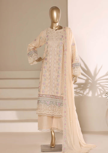 Sadabahar Luxury Slub Viscous Lawn Embroidery With Chiffon Embroidery Dupatta Stitched Vol-05 Collection 2026. LEL-19